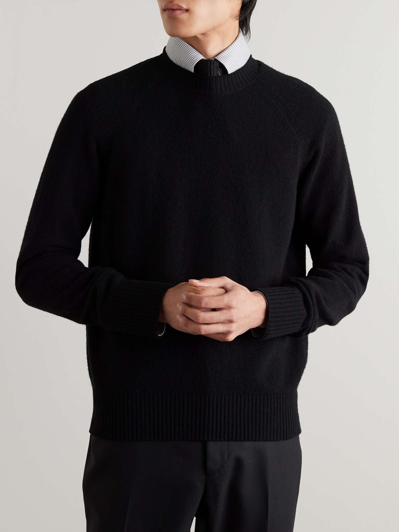 Wool and Cashmere-Blend Sweater - 3