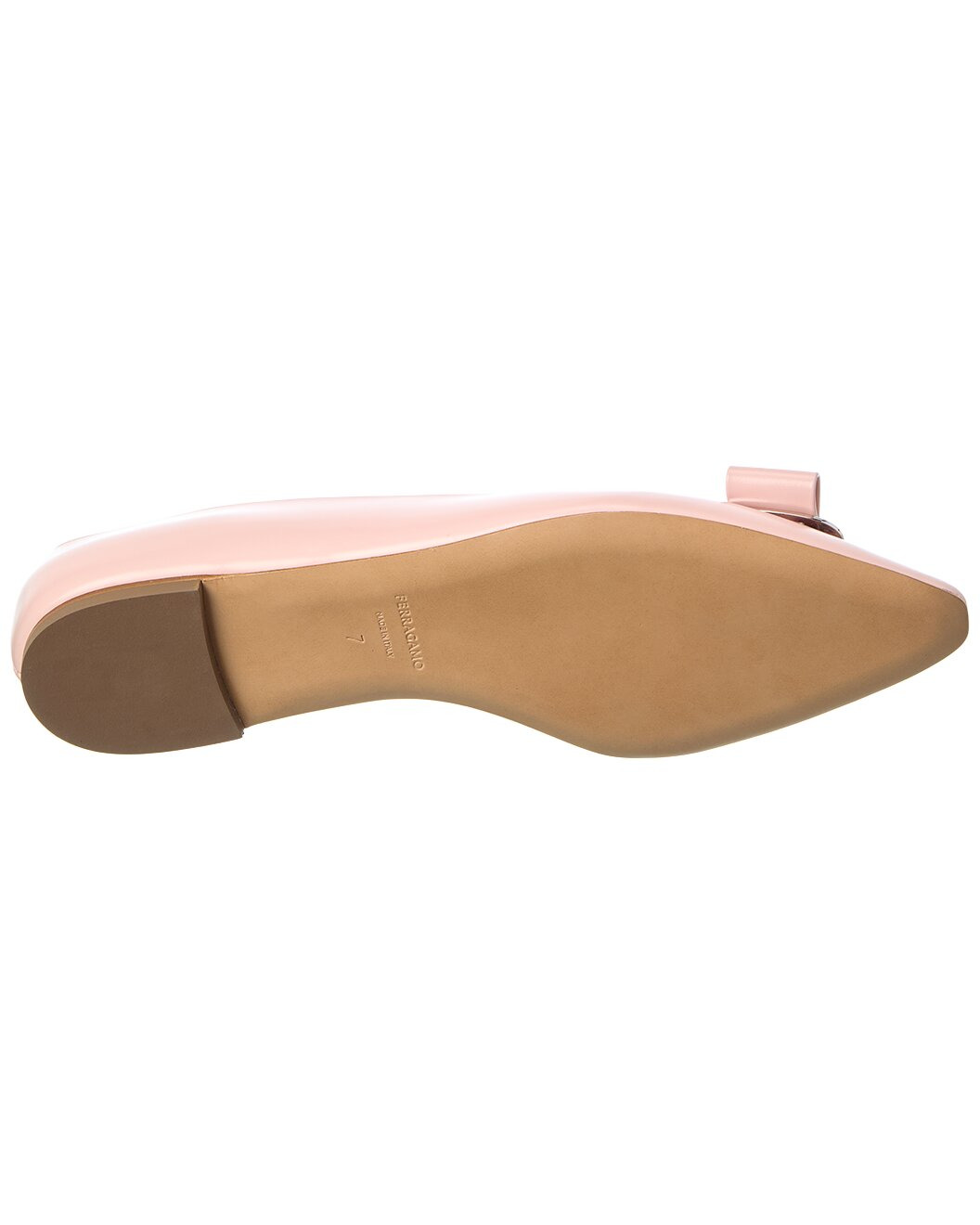 Ferragamo New Vara Leather Ballet Flat - 4