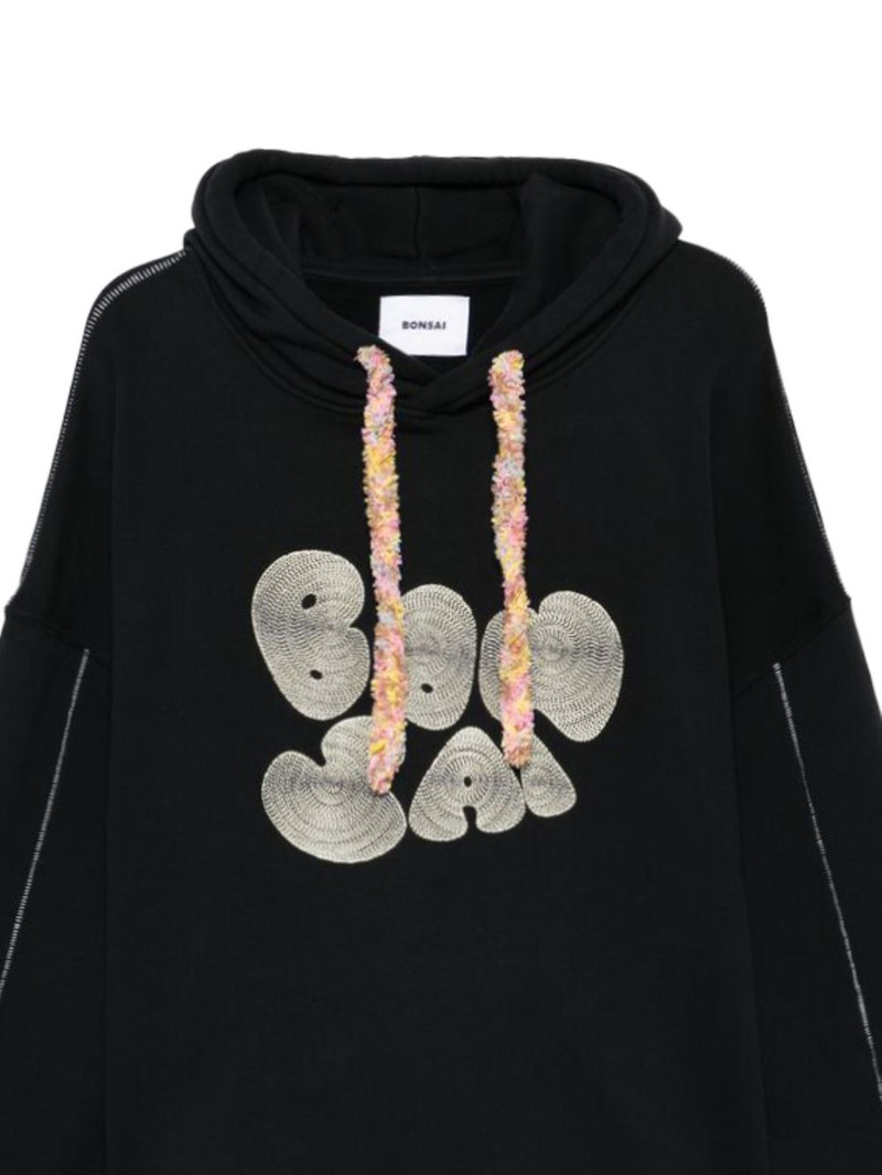 BONSAI embroidered hoodie outlook