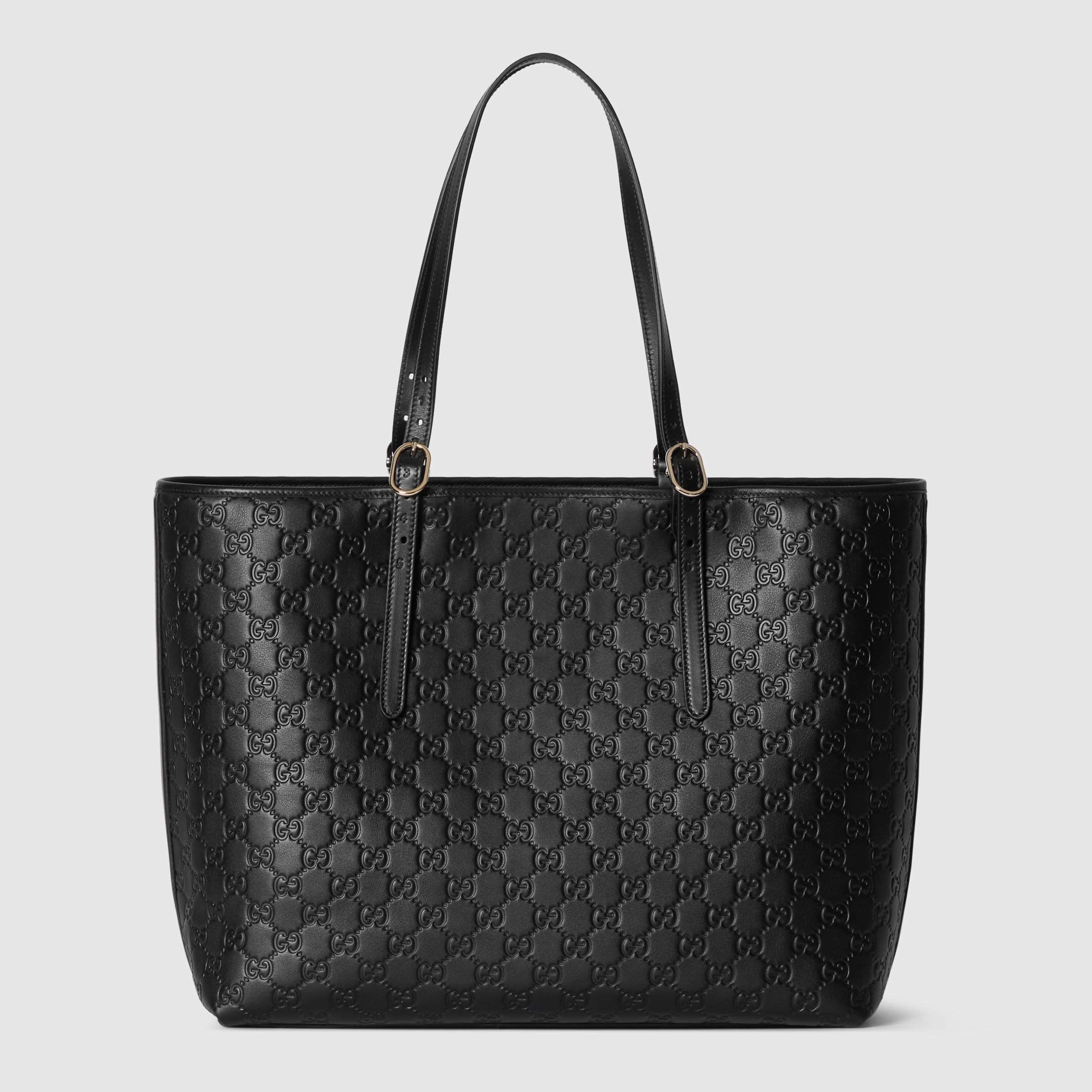 GG Emblem large tote bag - 7