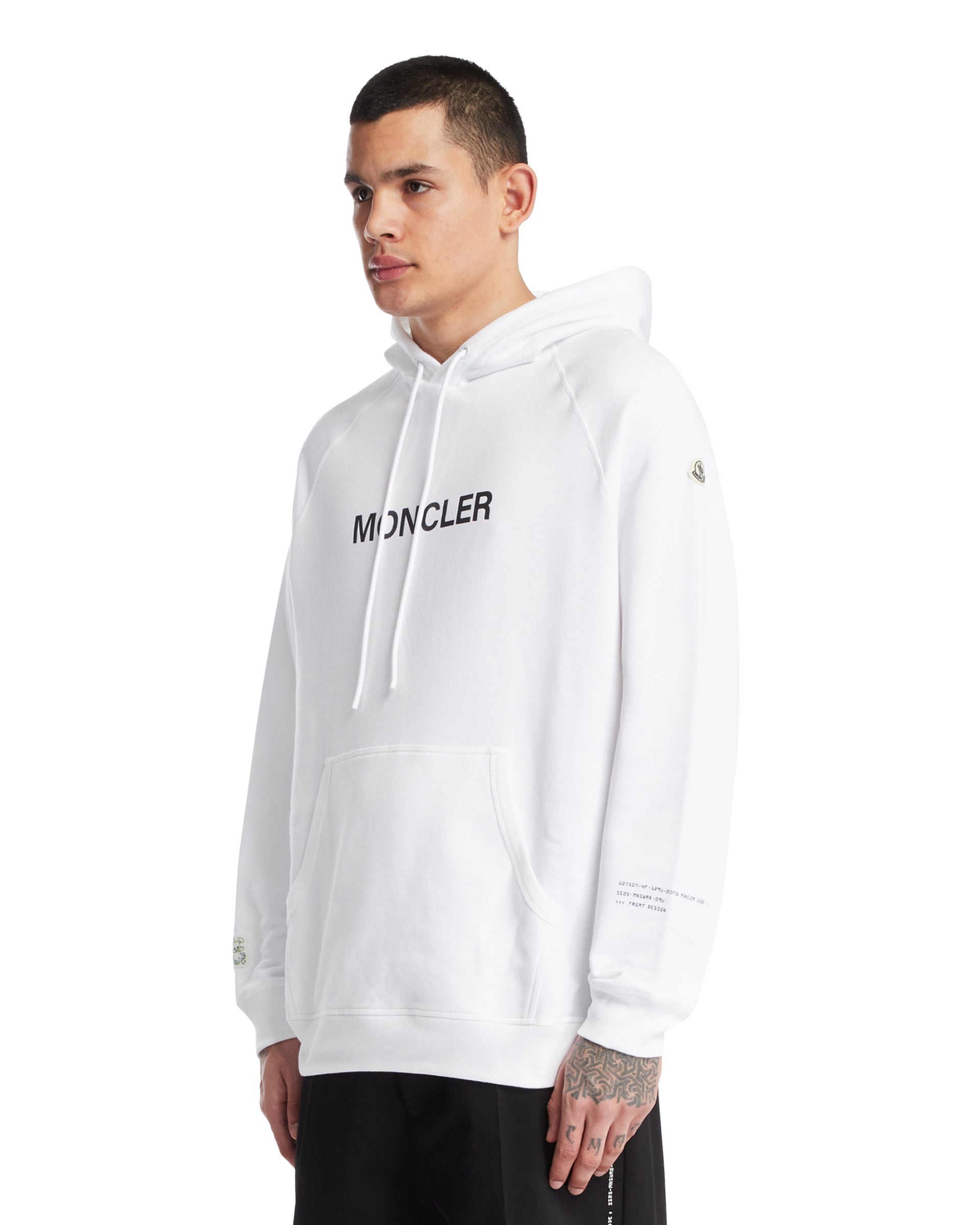 Moncler Genius x FRGMT White Cotton Hoodie - 4