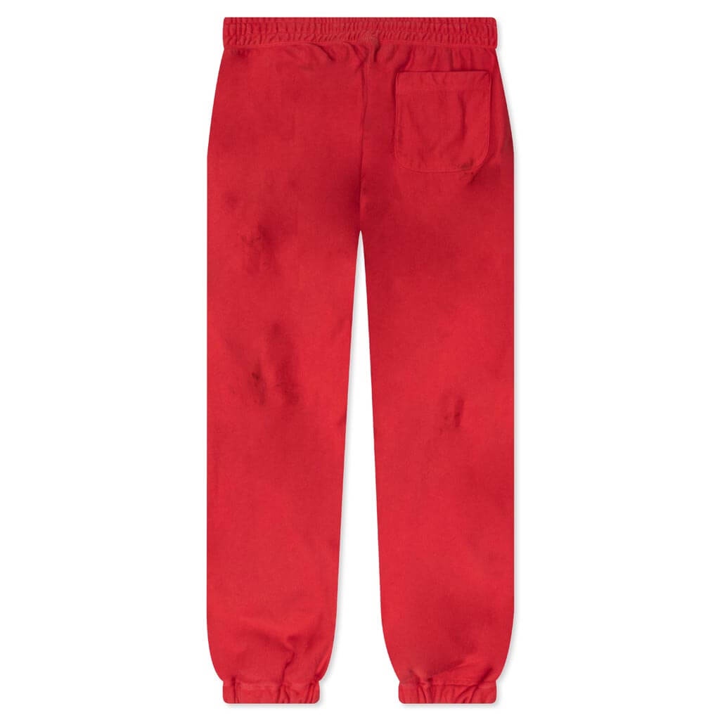 UNKNOWN POWER SWEATPANTS - RED - 2