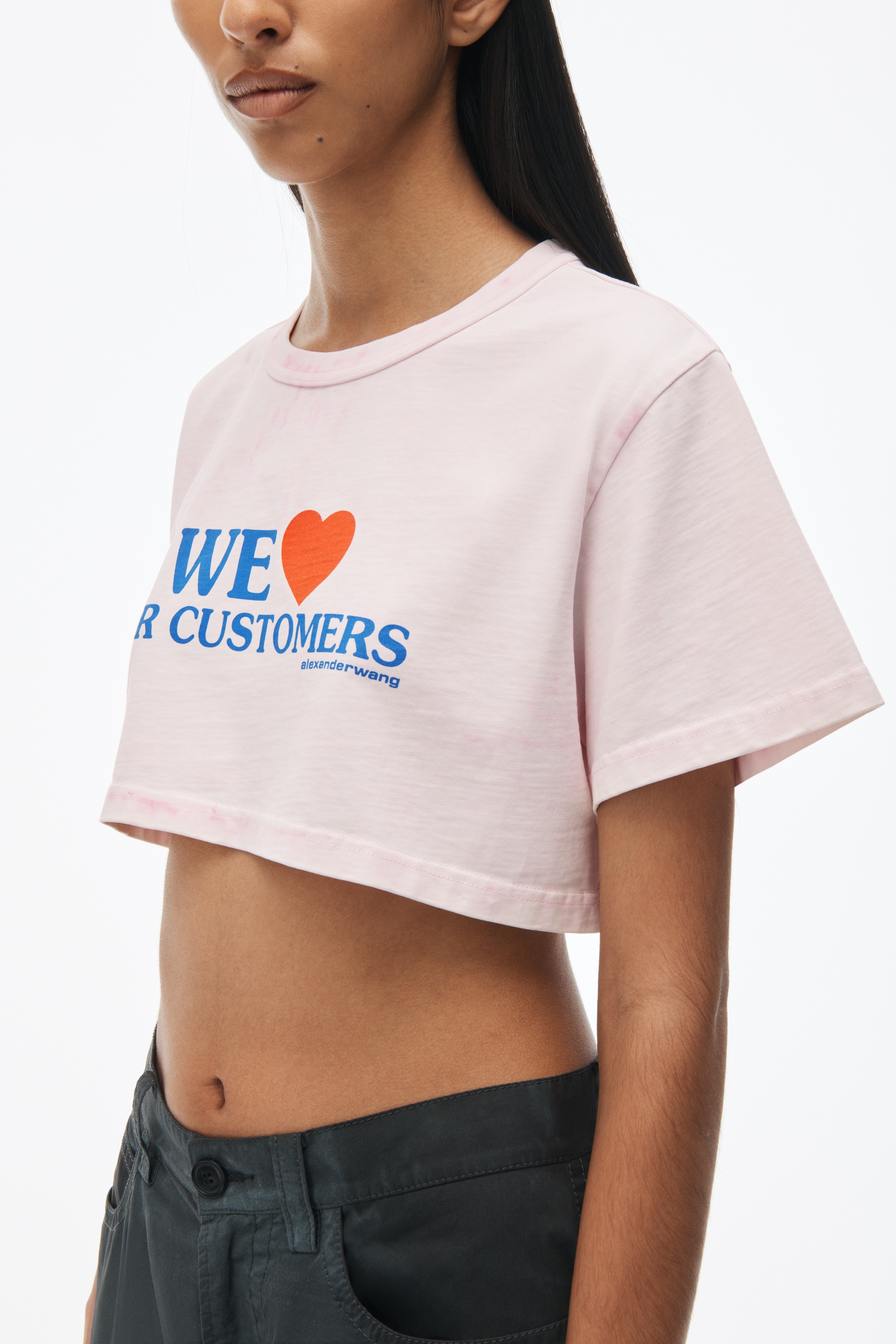 Love Our Customers Cropped Tee - 3