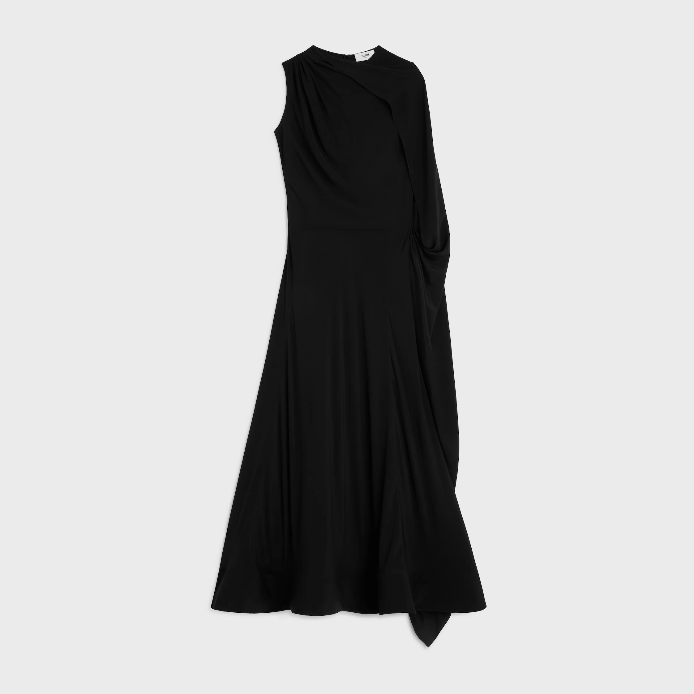 dress IN acetate silk crepe - 1