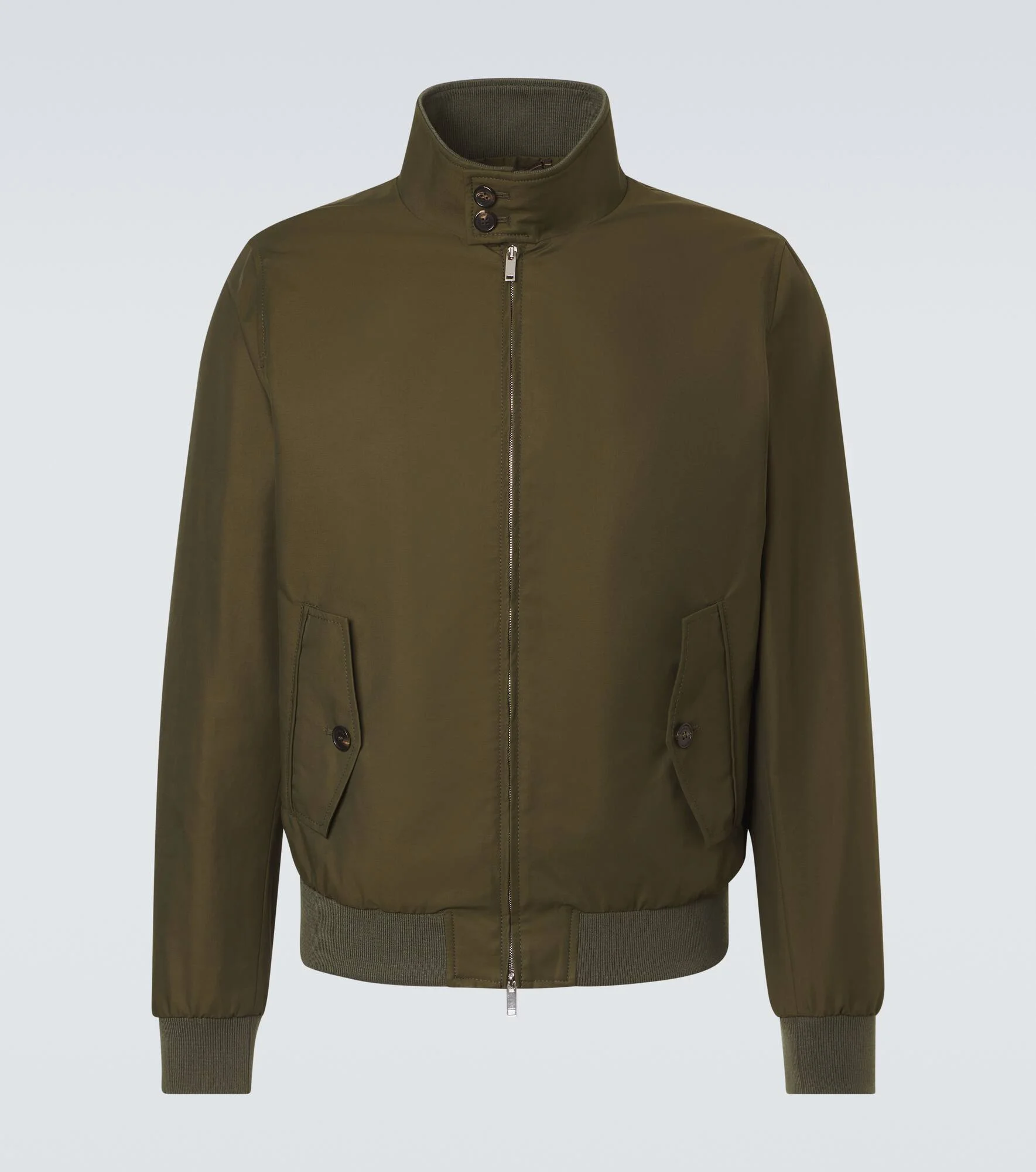 Cotton-blend blouson jacket - 1