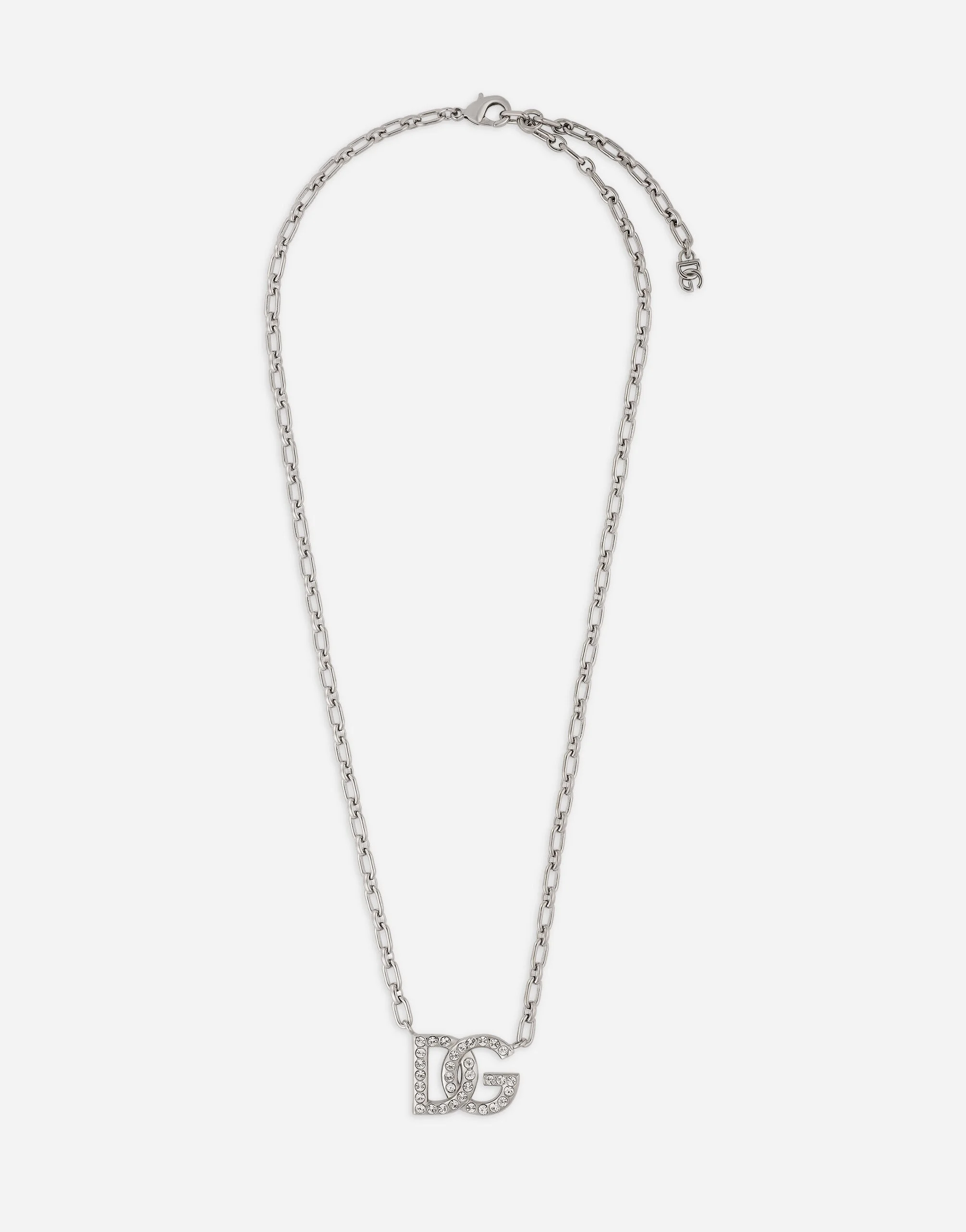 Chain necklace with DG logo - 1