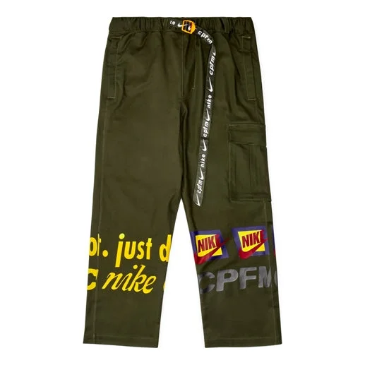 Nike x Cactus Plant Flea Market Track Pants 'Olive' CI5372-220 - 1
