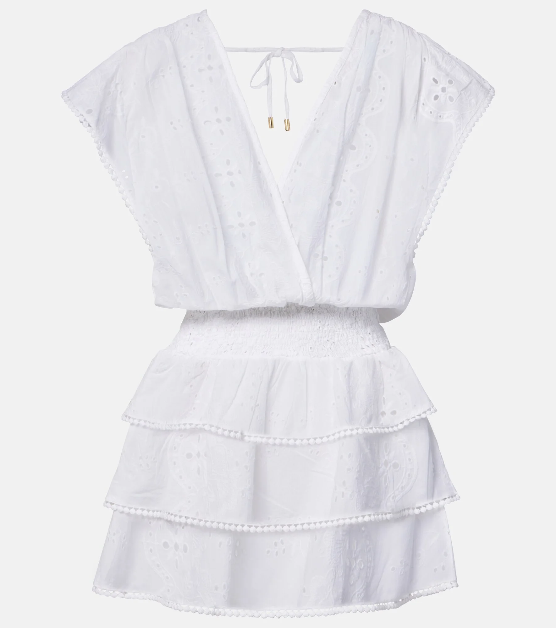 Jess broderie anglaise cotton minidress - 1