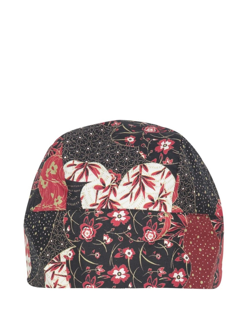 bandana-print sun hat 1