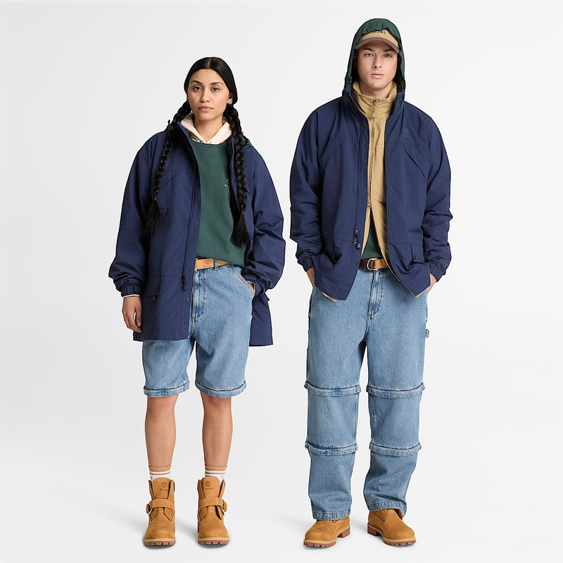 Timberland® x BEAMS Nylon Zip Up Convertible Jacket 3