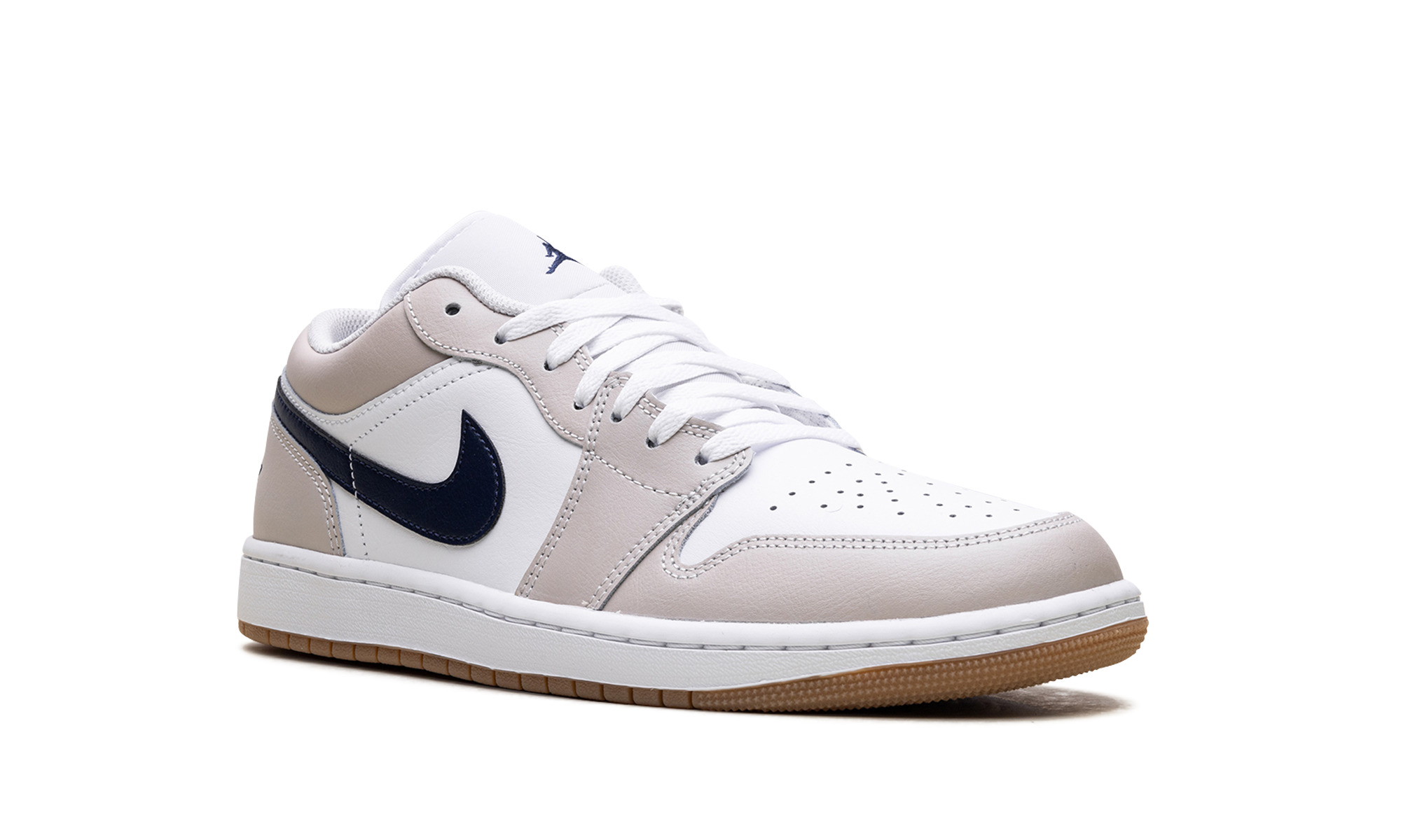 Jordan 1 Low "Midnight Navy Neutral Grey" - 7