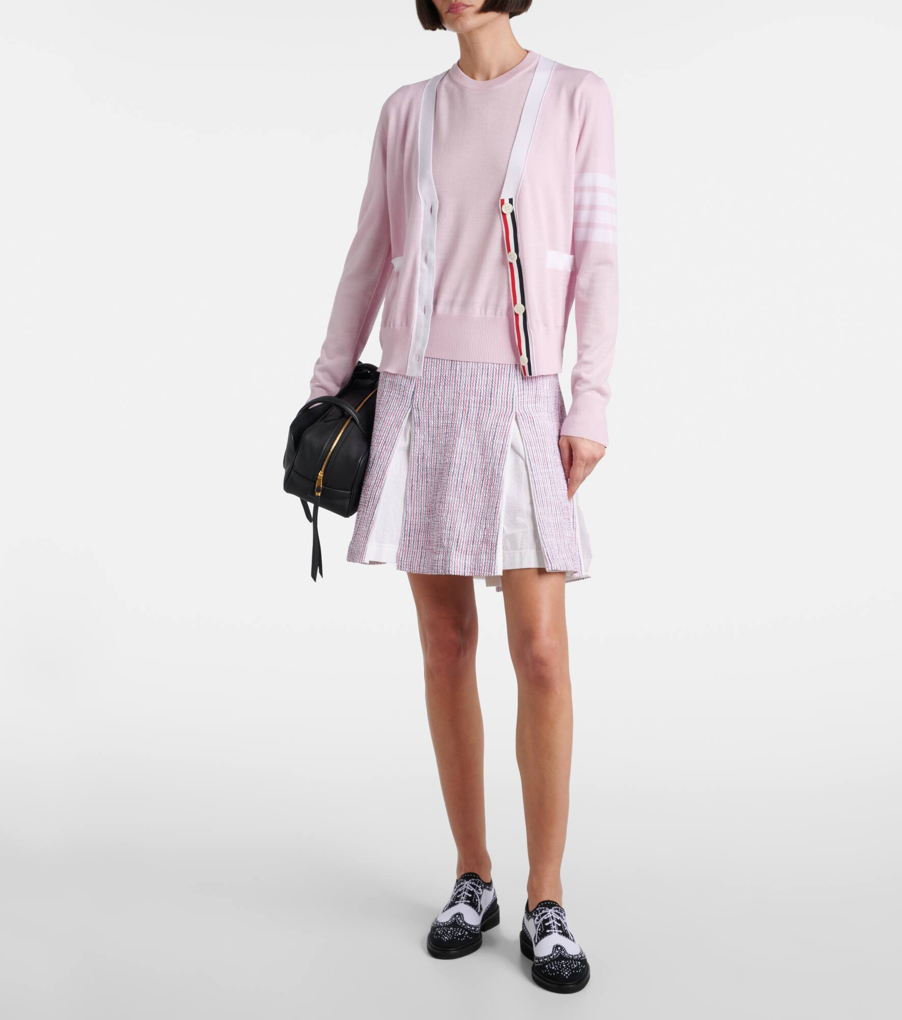 4-Bar virgin wool cardigan - 2