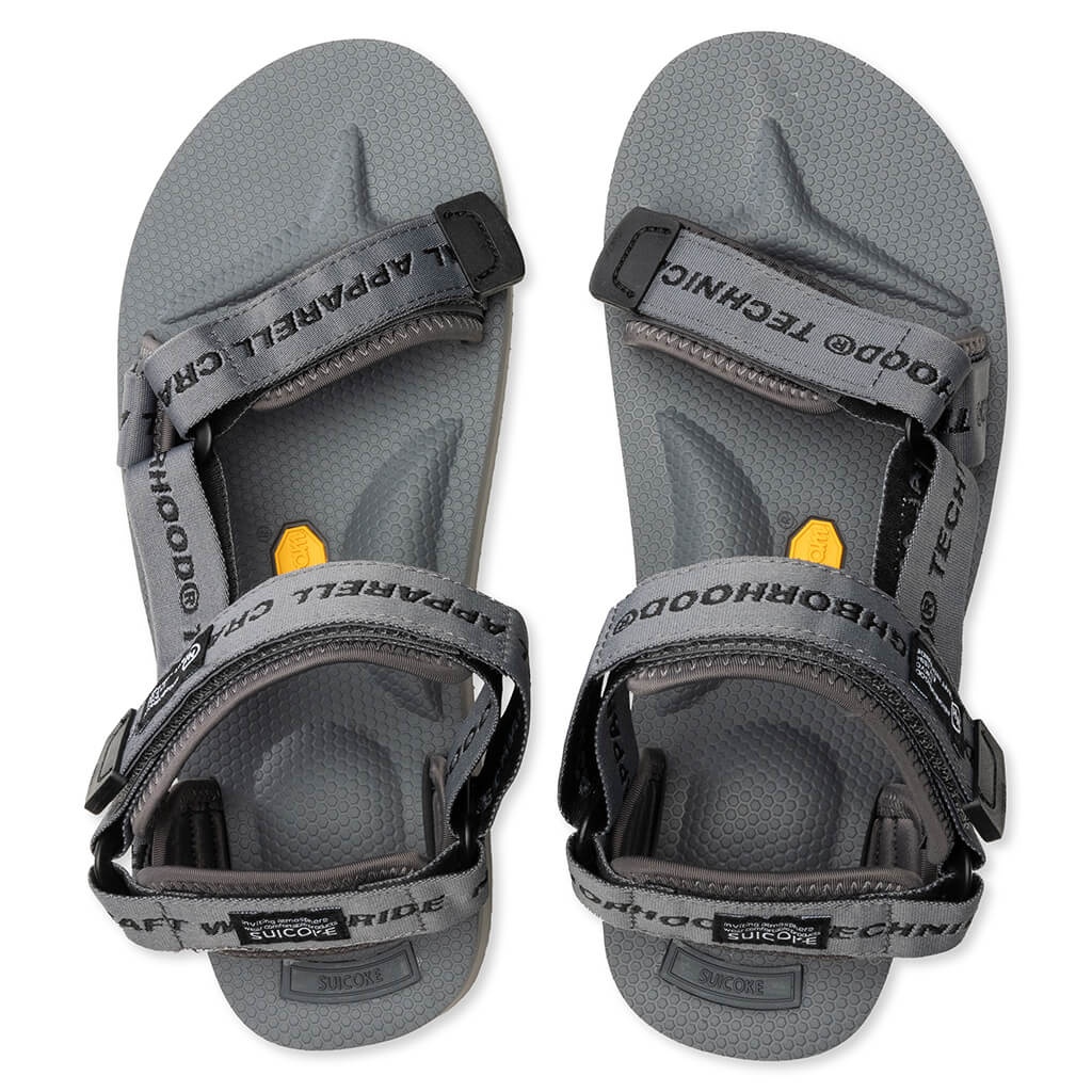 NEIGHBORHOOD X SUICOKE SI . OG-022V2 NR-SANDAL - GREY - 4