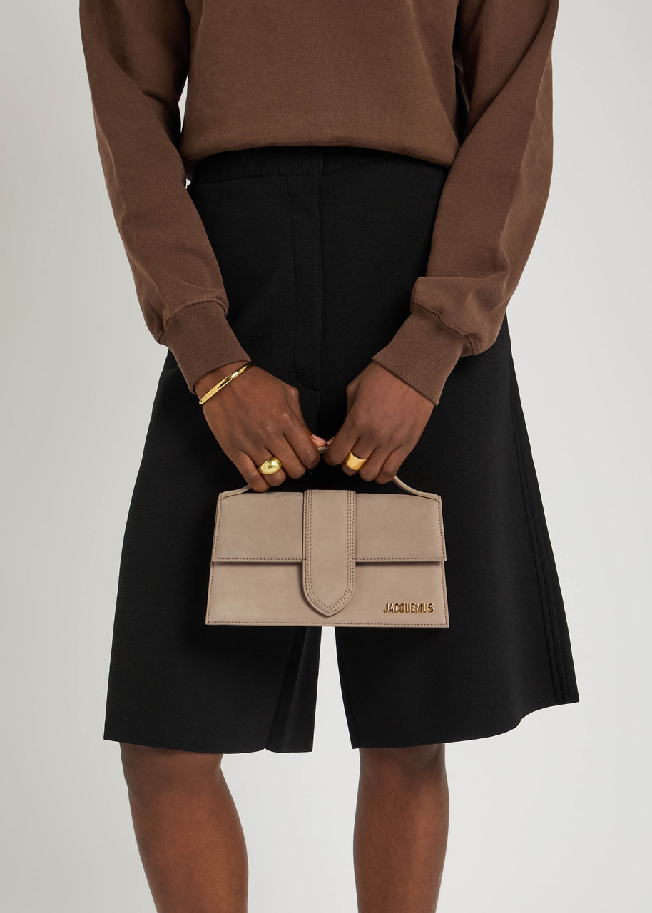 Jacquemus Le Grande Bambino Suede top Handle bag - 5