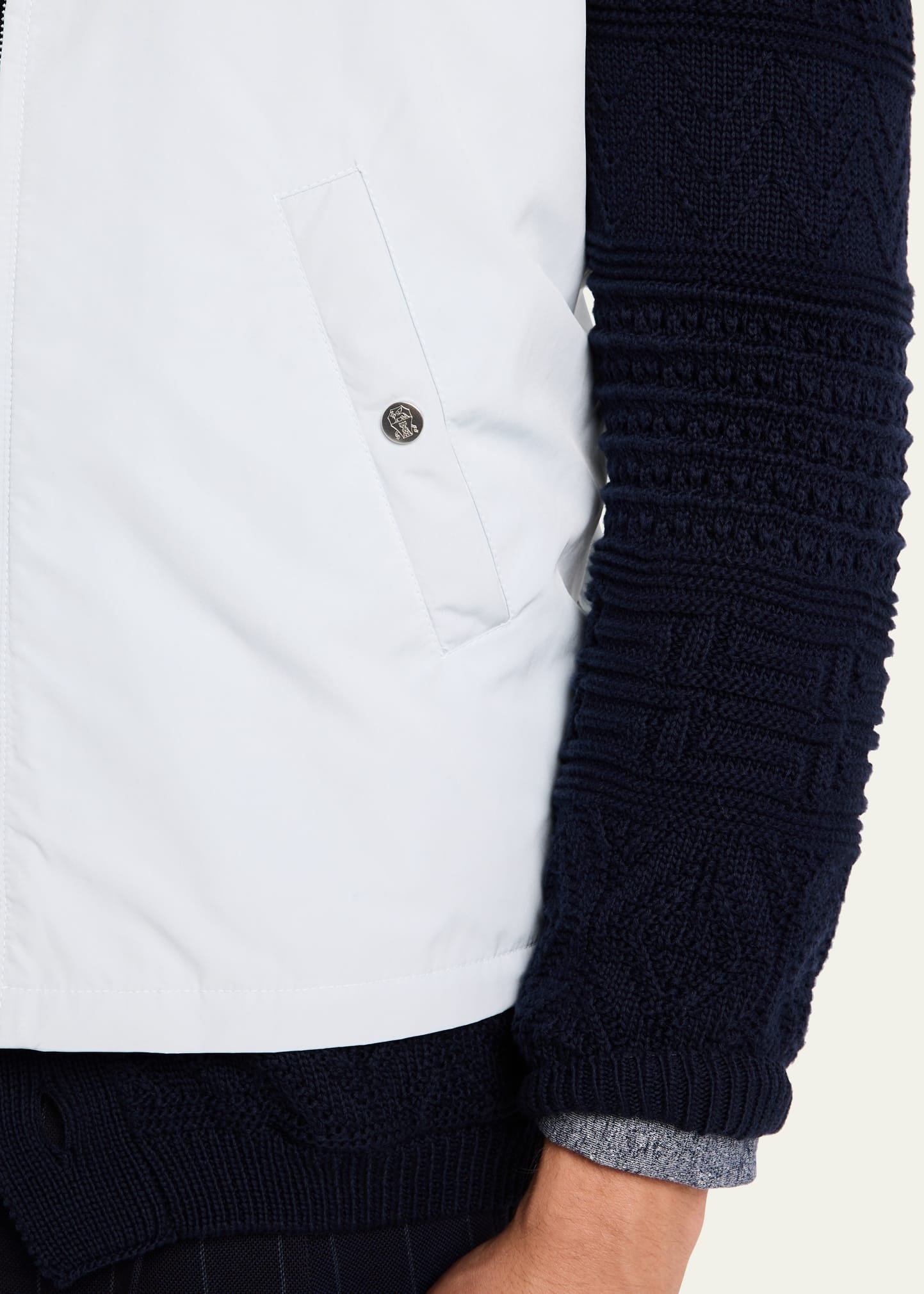 Men's Water-Resistant Microfiber Full-Zip Vest - 5