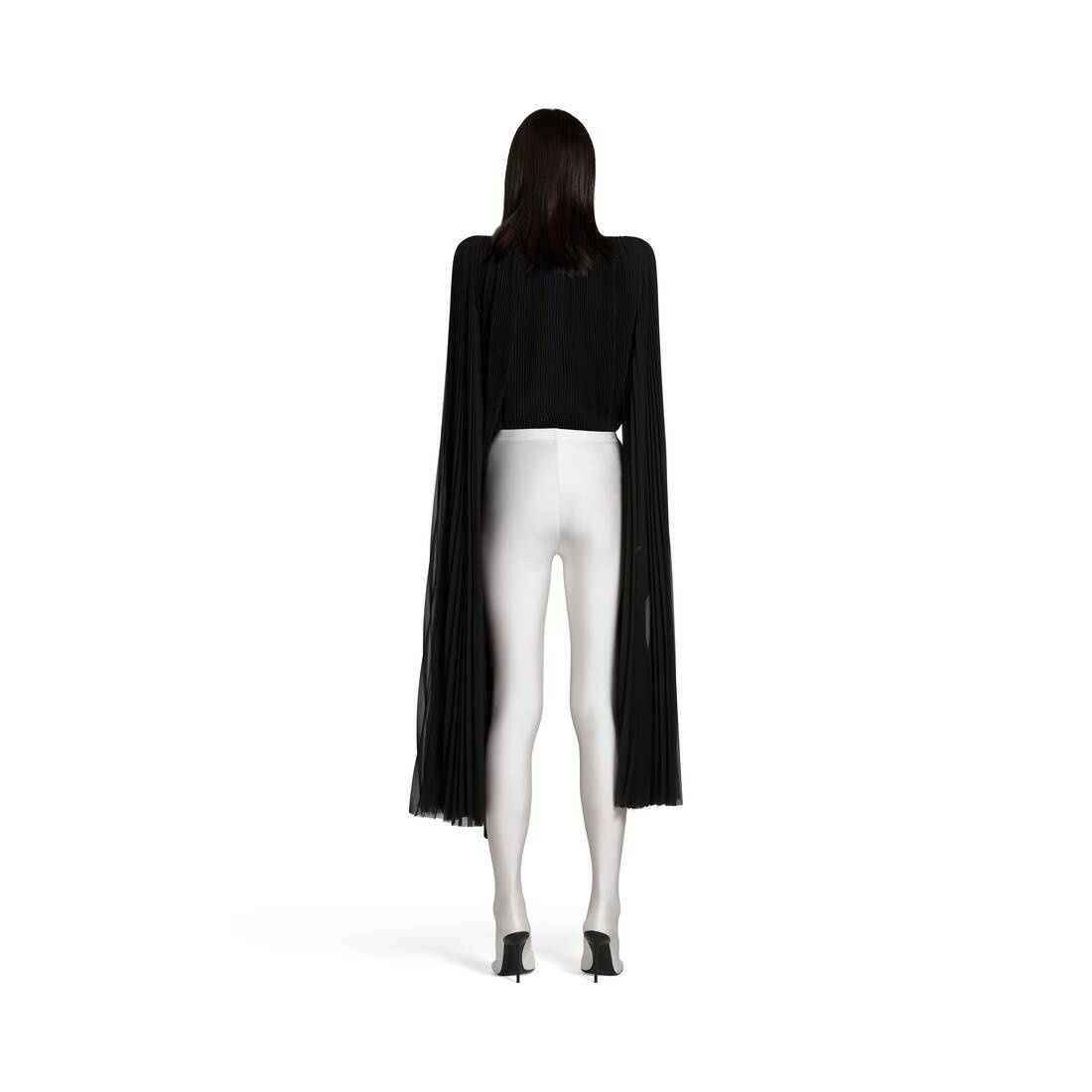Women's Anatomic Pantaleggings in White/black - 3