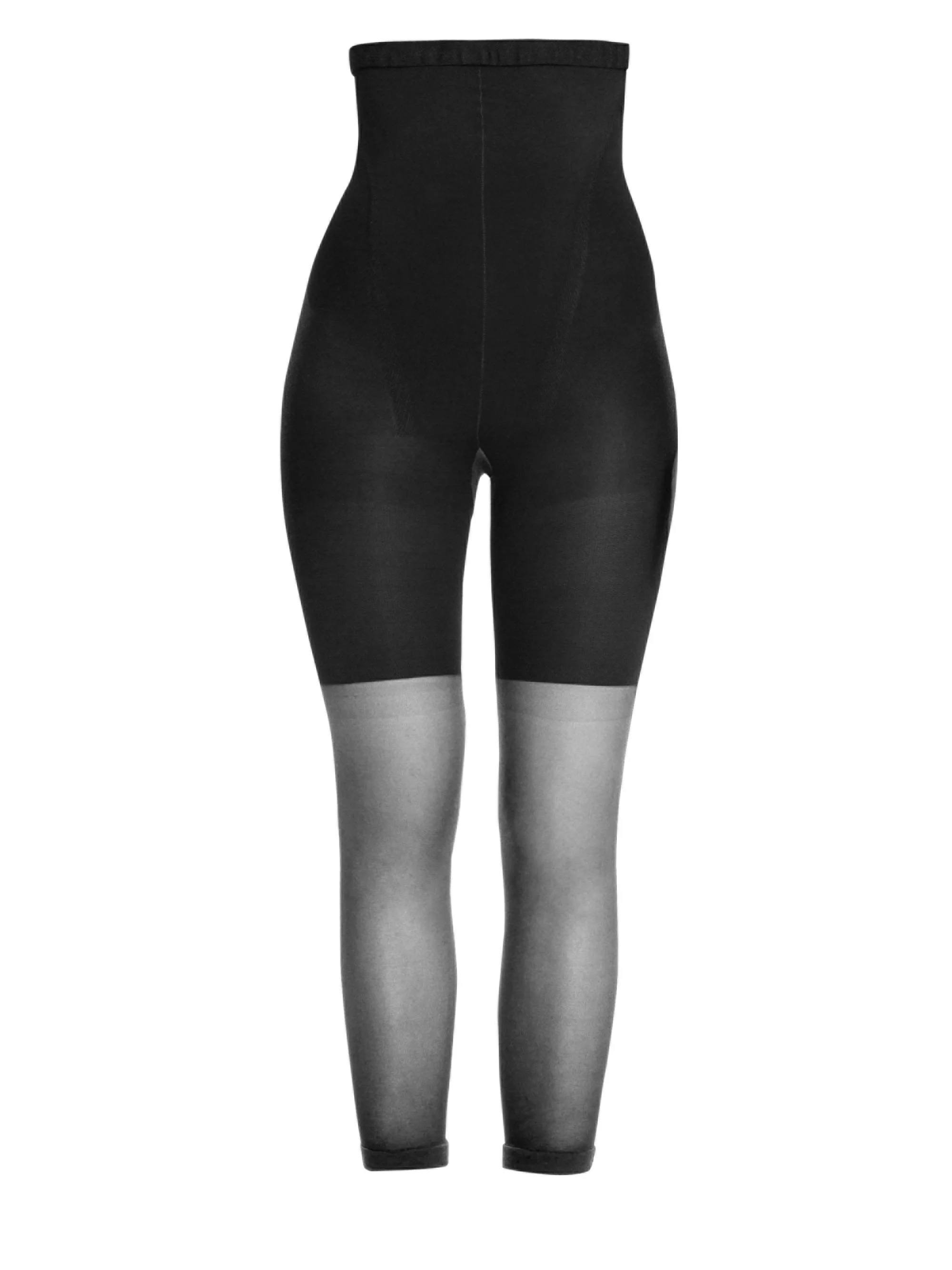 Women's Power Series Super-High Footless Shaper- 912 - Black - 1