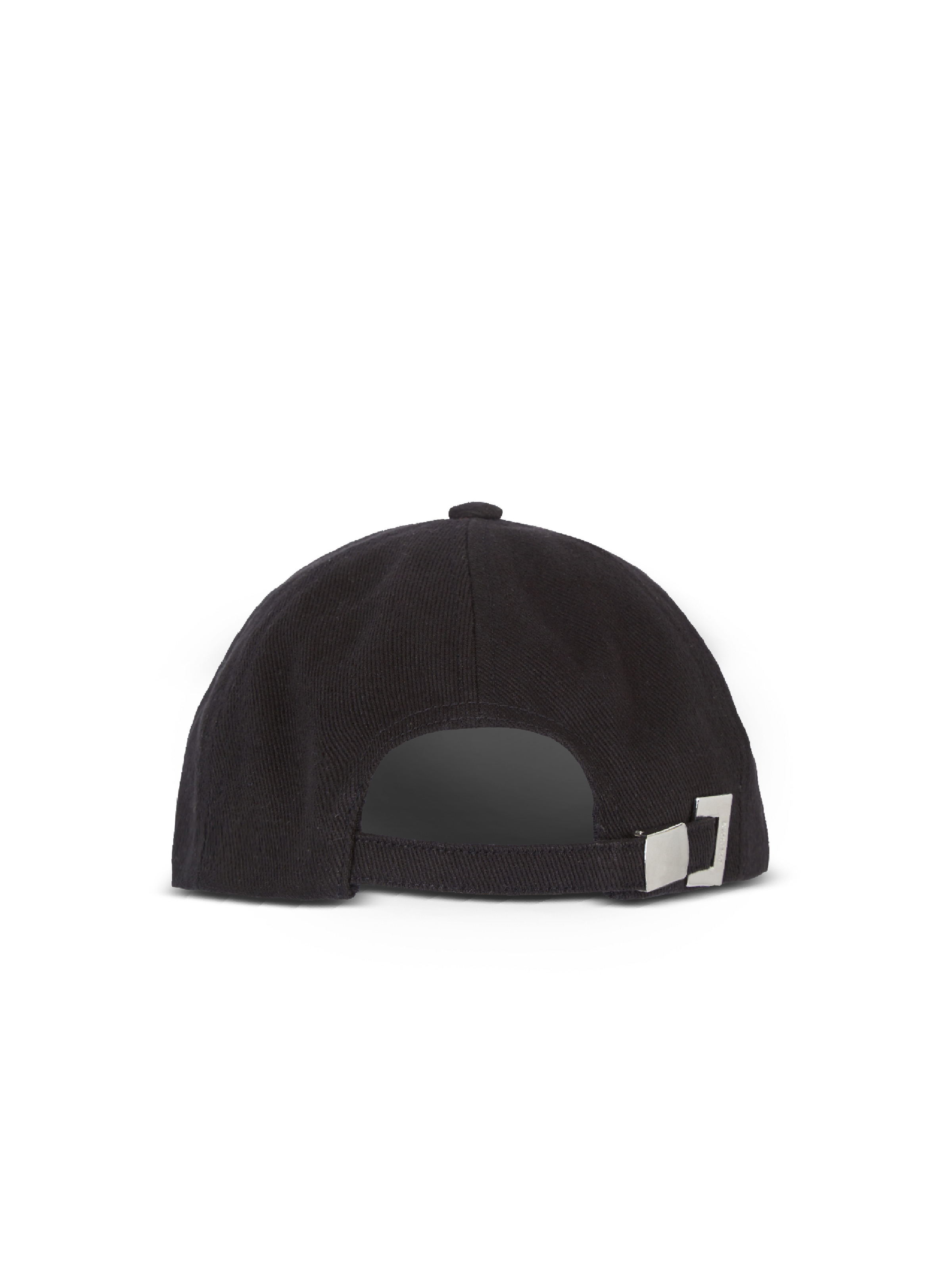 Cotton cap with Balmain Signature embroidery - 4
