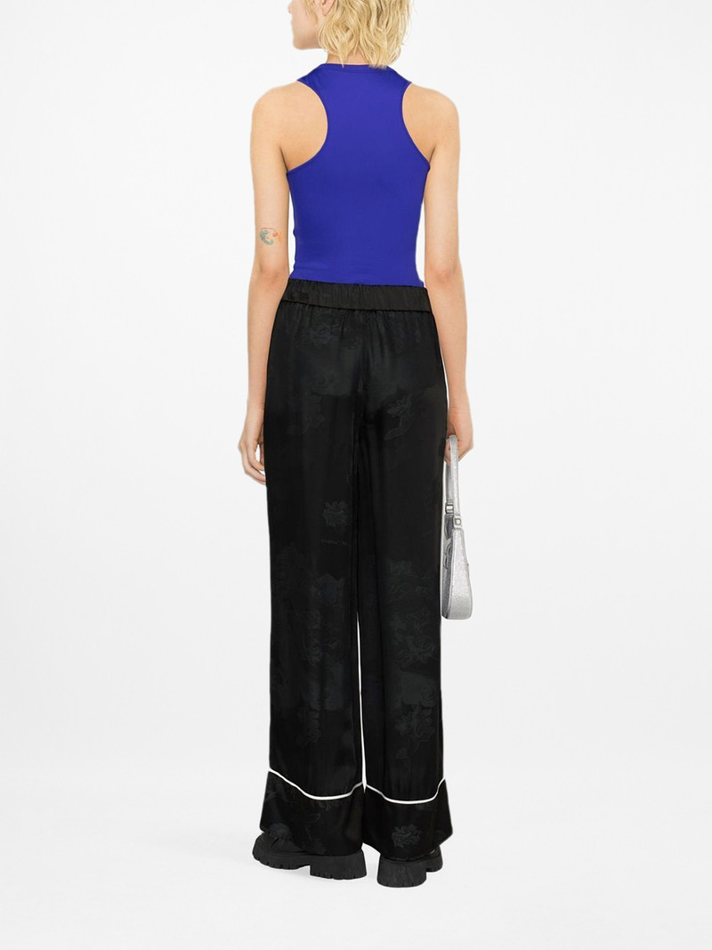 piped-trim pyjama trousers 4