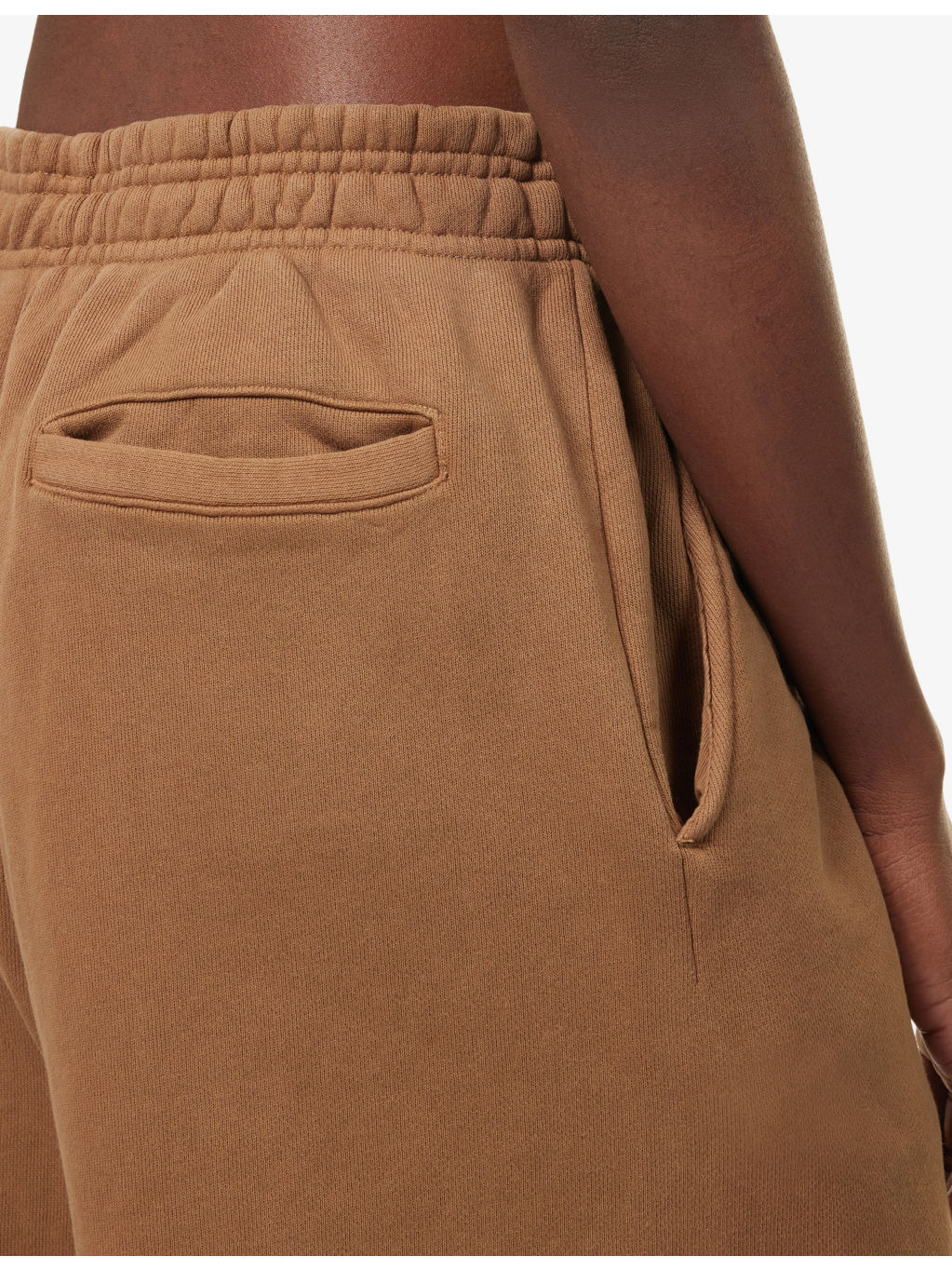 Full Wide-Leg Cotton-Jersey Jogging Bottoms - 5
