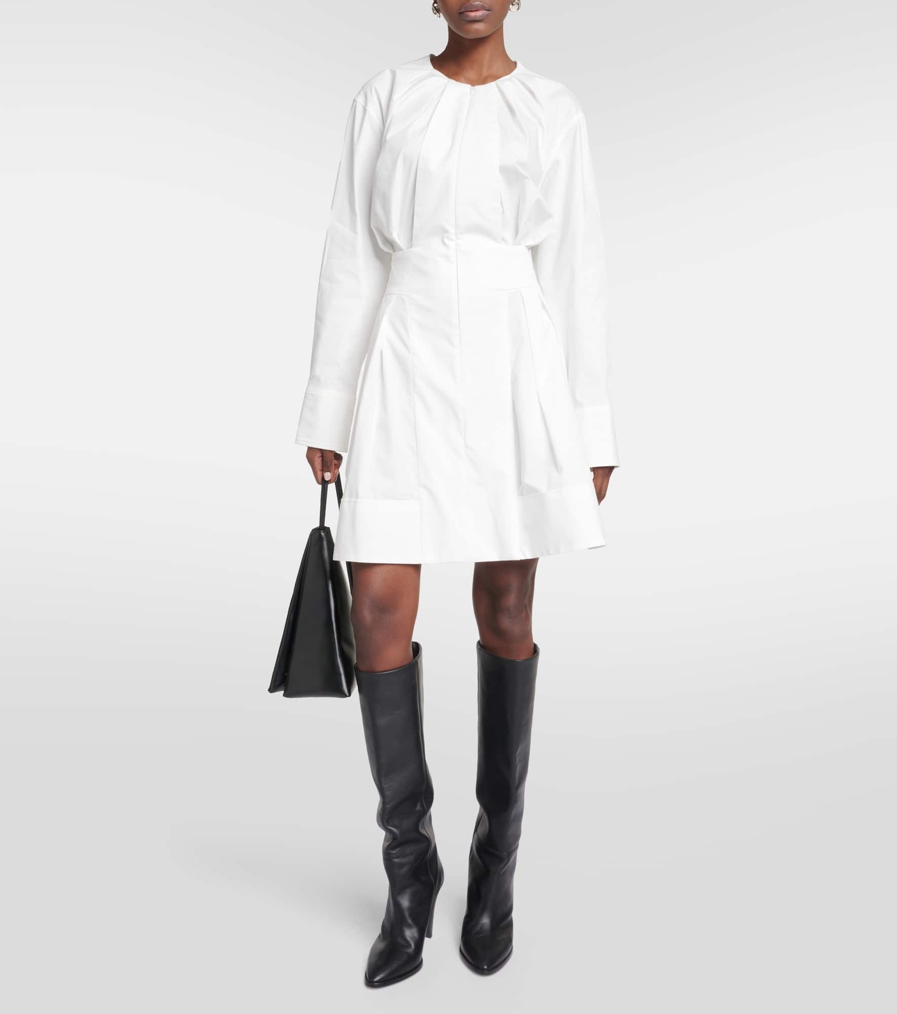 Eileen cotton poplin minidress - 2