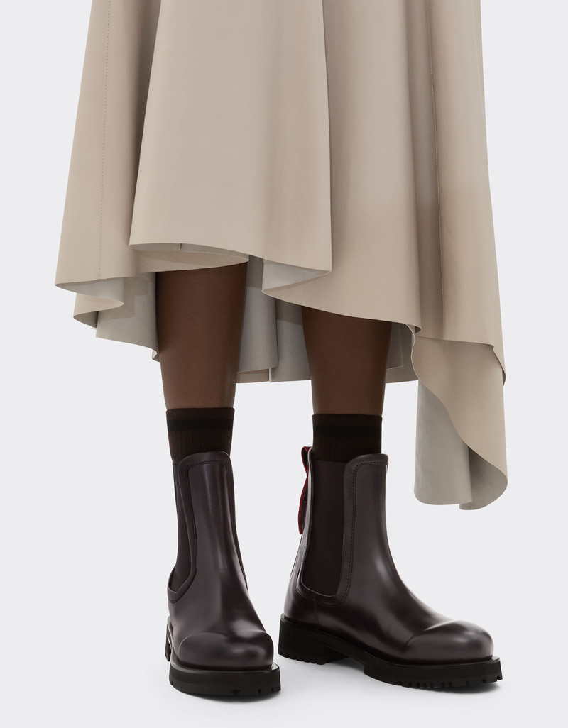 Ferrari Chelsea boot in matte leather outlook