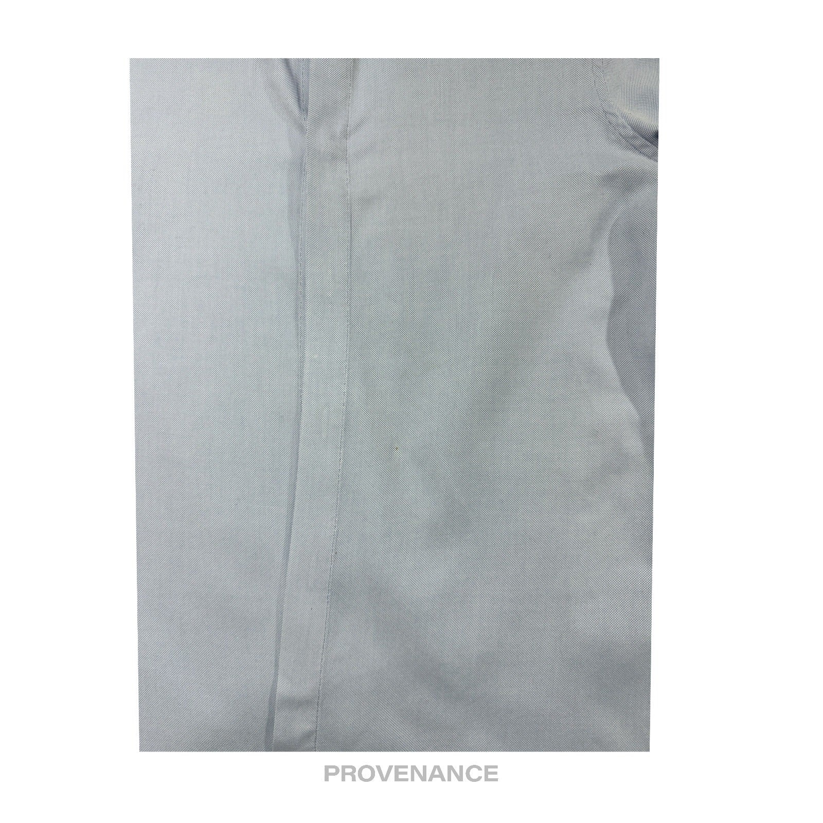 Balenciaga Monogram Woven Shirt - Powder Blue S - 3