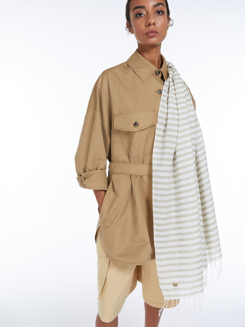 IETI Yarn-dyed cotton stole 4