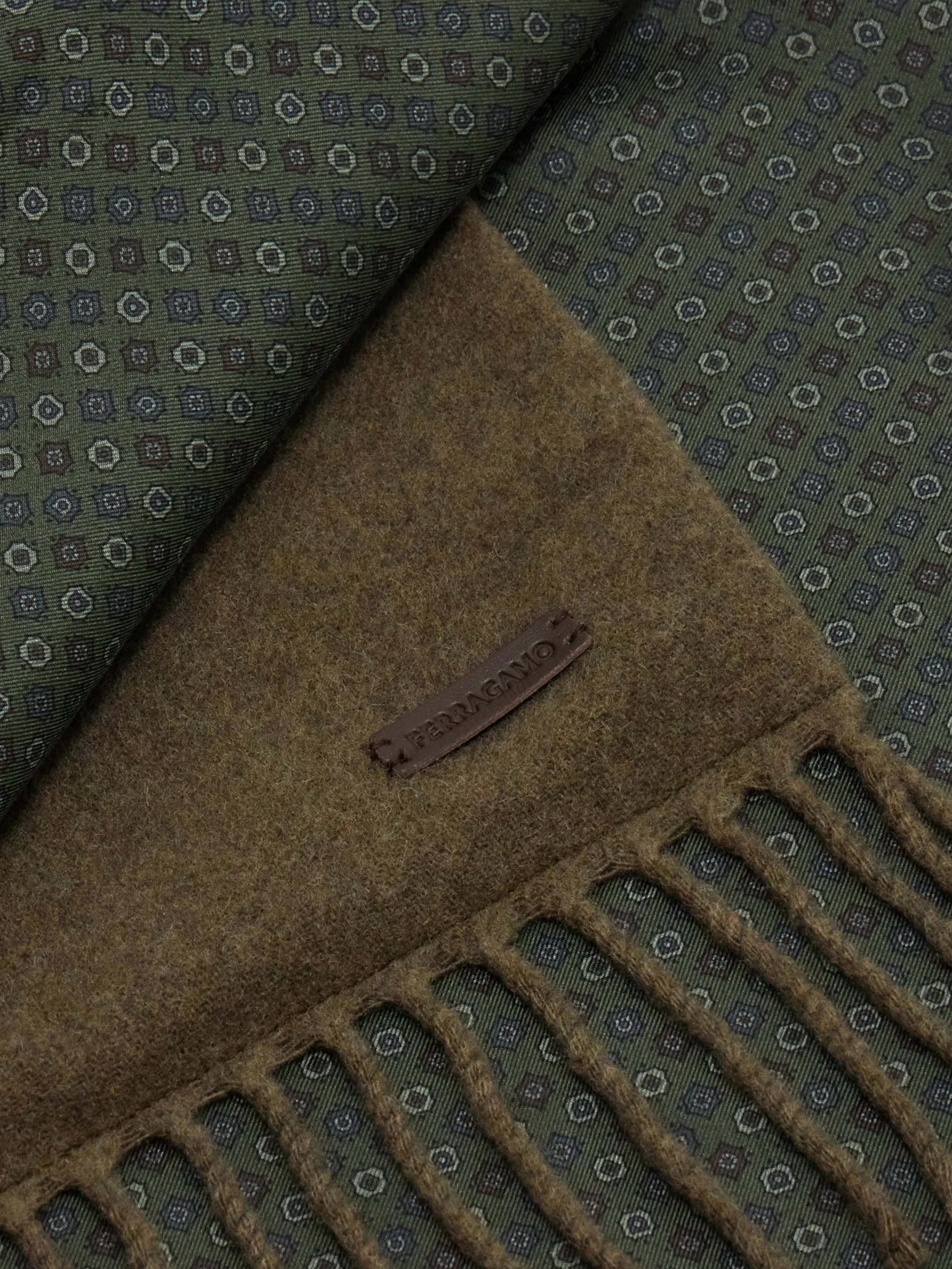 Ferragamo Double Face Scarf - 1