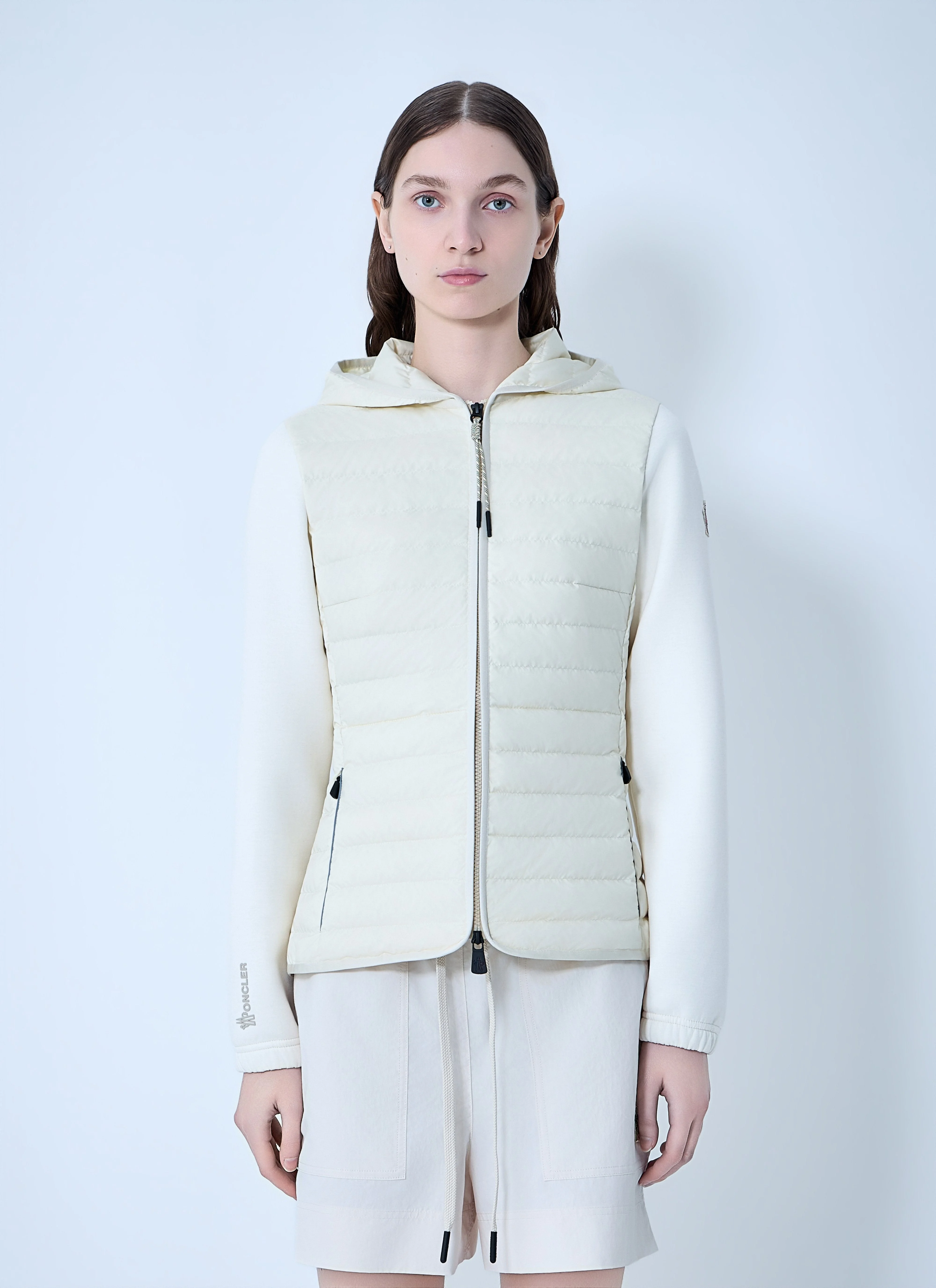 Moncler Grenoble Women Hooded Puffer Jacket - 1