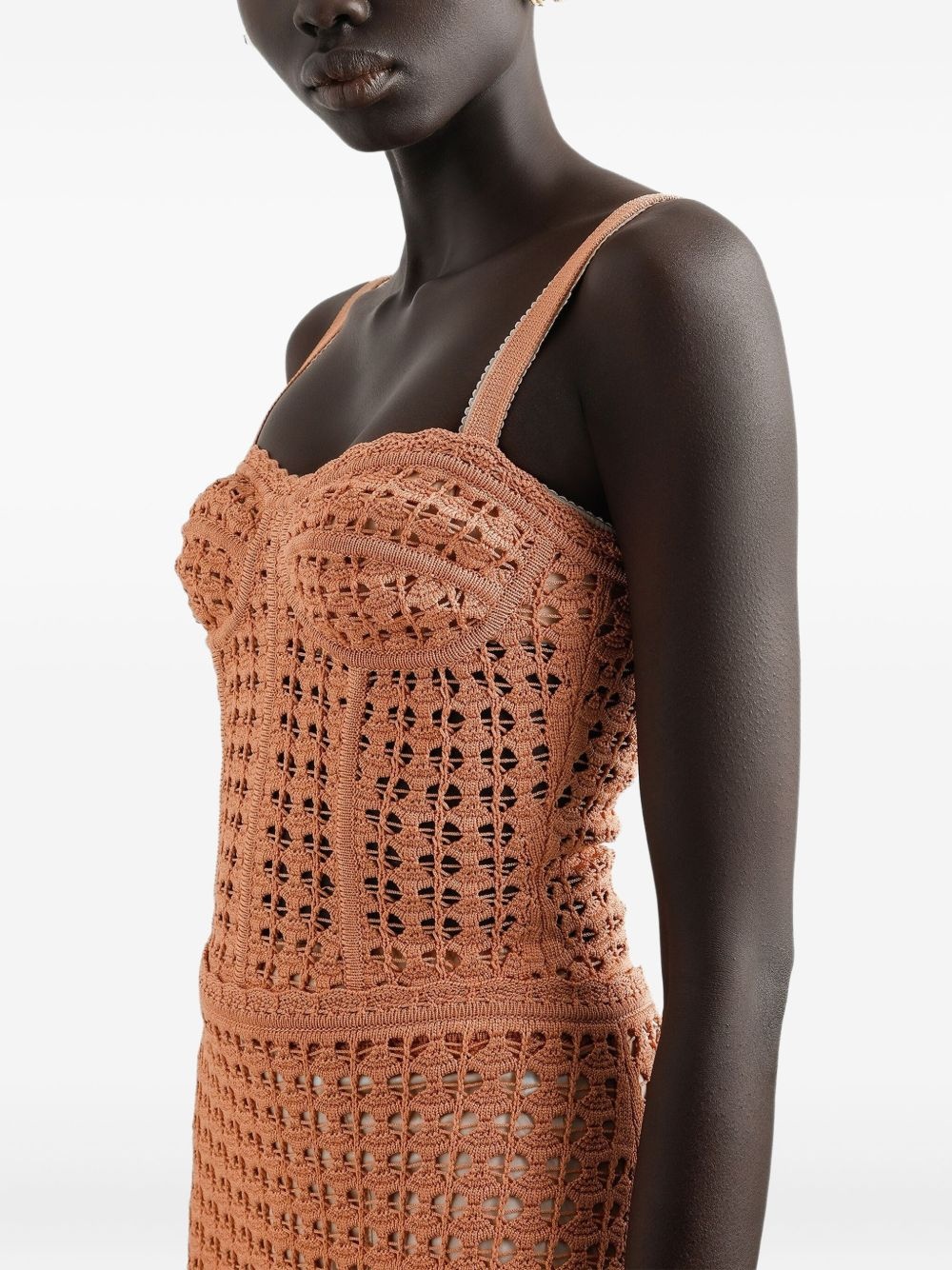 crochet-knit top - 4
