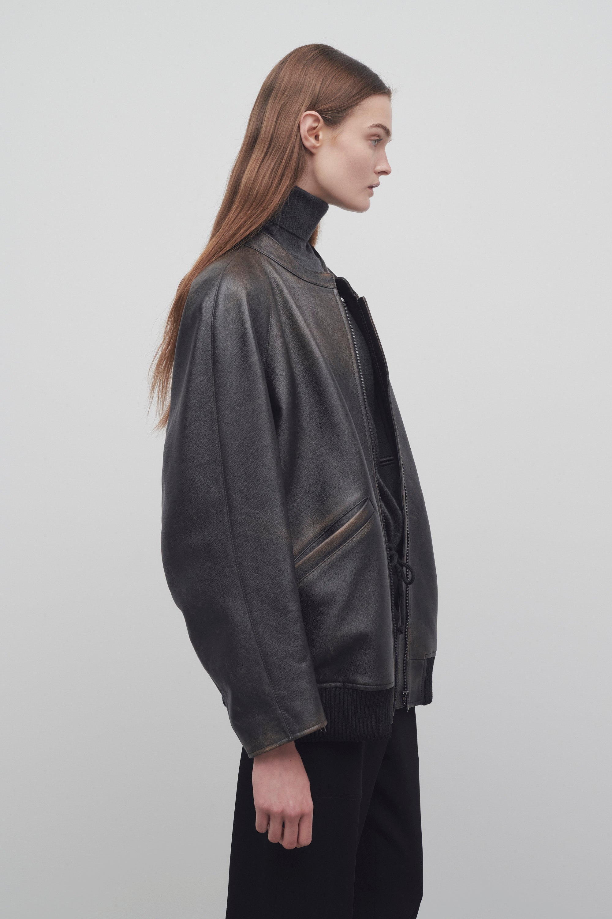 Kengia Jacket in Leather - 4