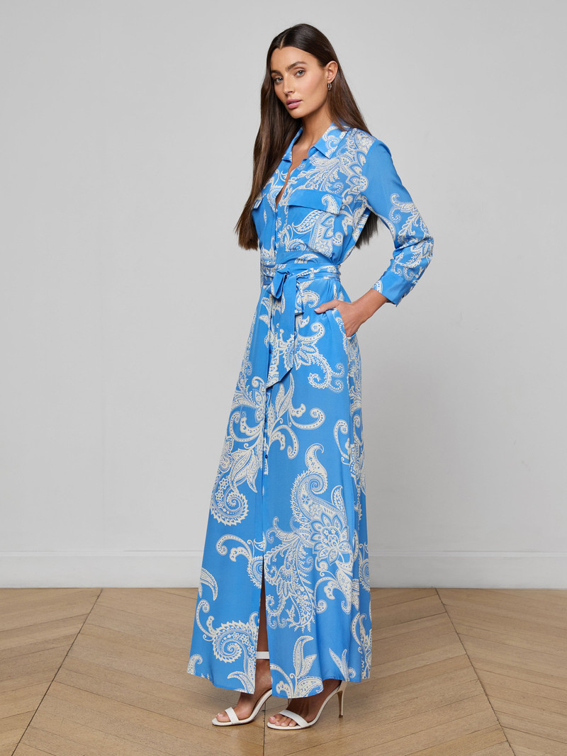 Cameron Silk Shirt Dress 4