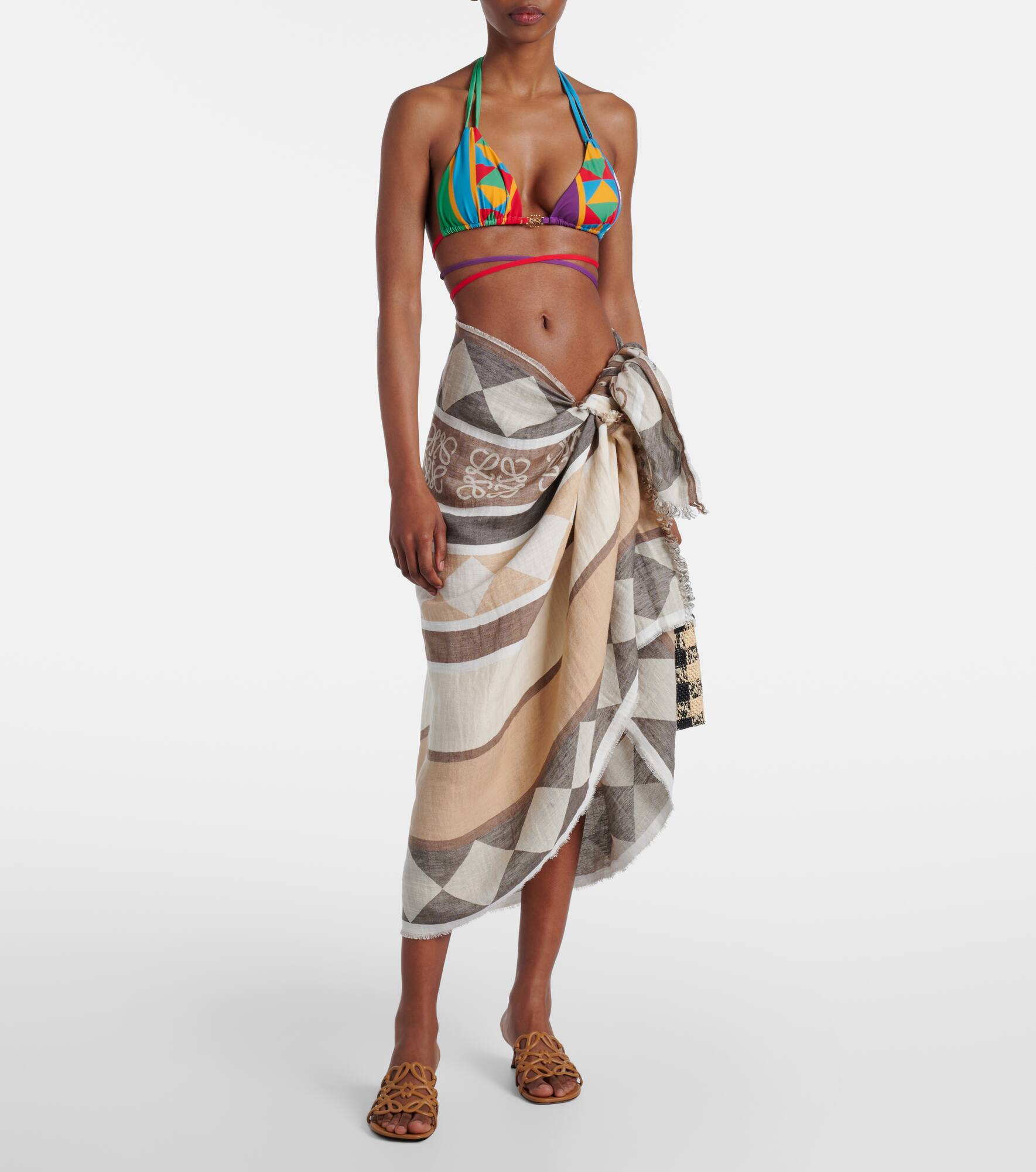 Paula's Ibiza Anagram beach cover-up - 2