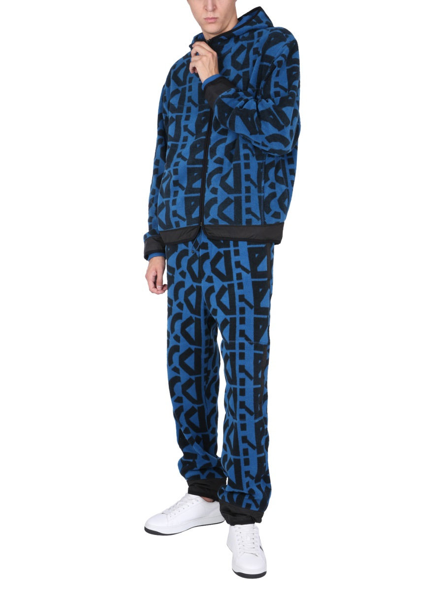 Kenzo Men Jogging Pants With Monogram Logo - 2