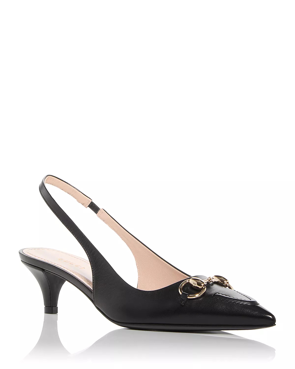 Women's Horsebit Slingback Pumps - 1