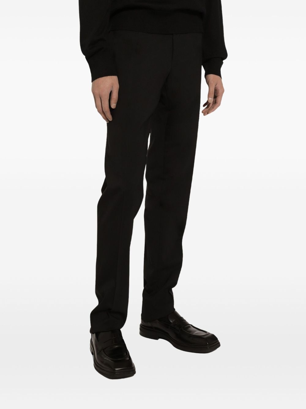 wool tailored trousers - 5