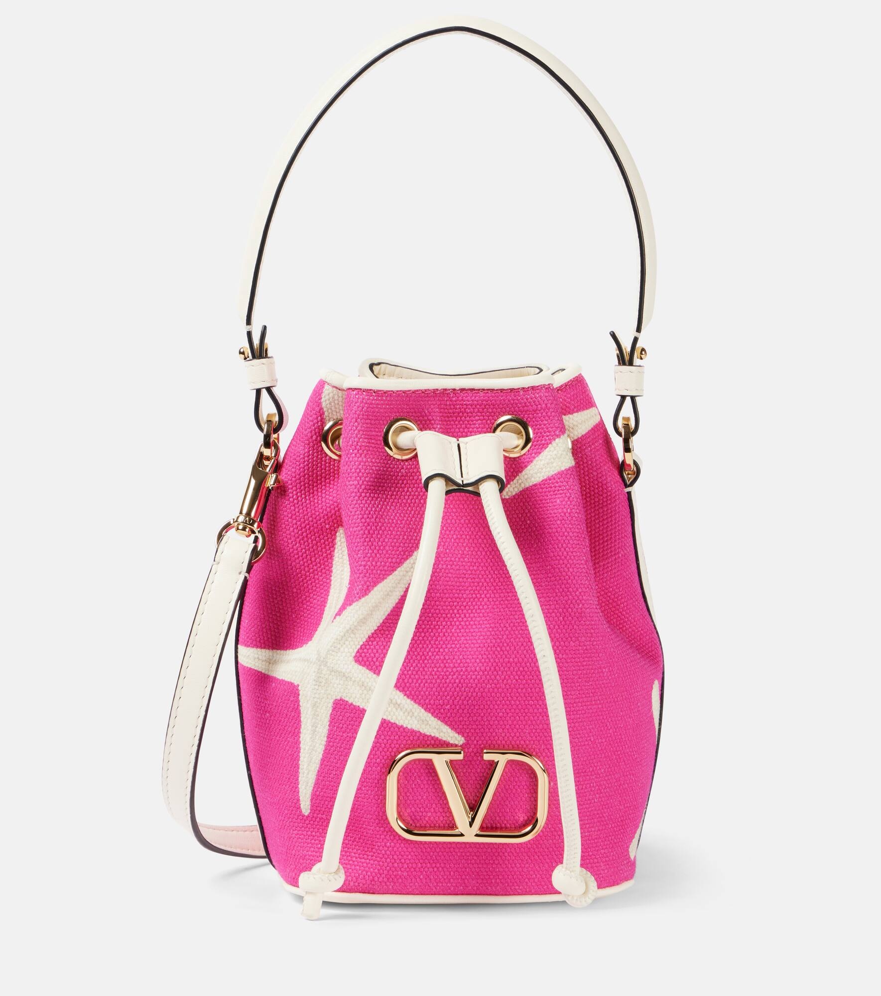 VLogo Starfish Mini canvas bucket bag - 1