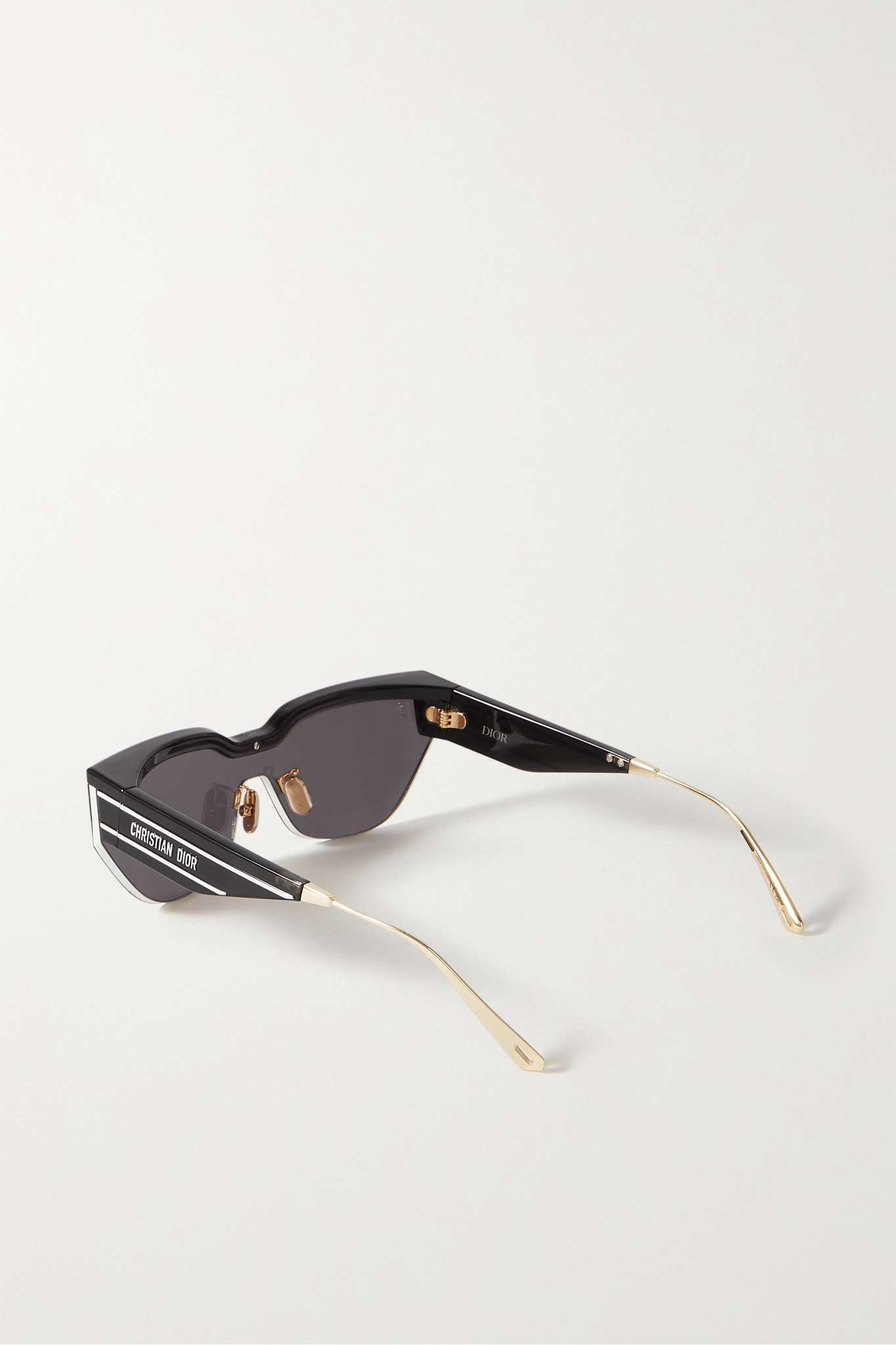 DiorClub M3U D-frame acetate and gold-tone sunglasses - 3