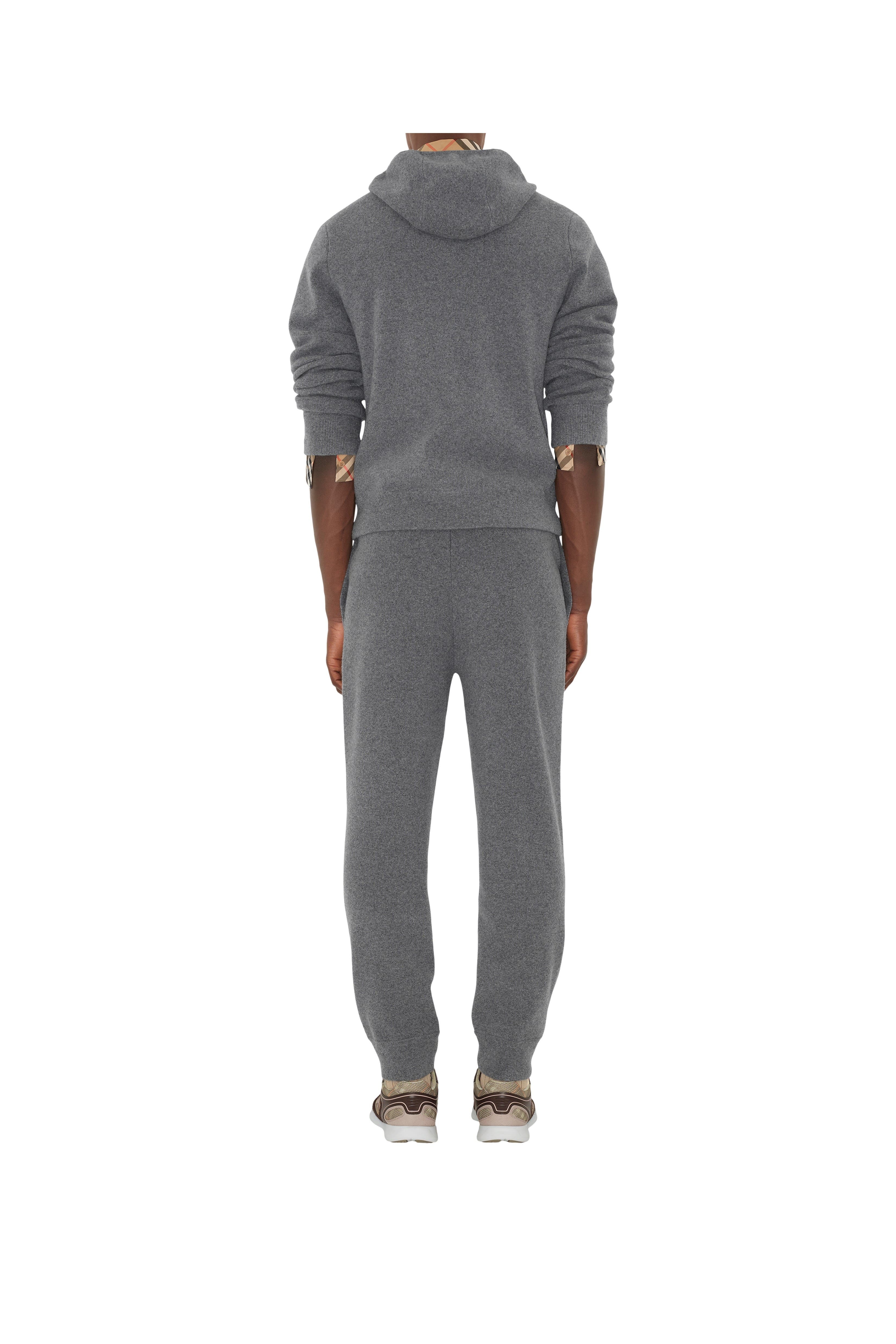 burberry Cashmere Blend Zip Hoodie in Grey at Nordstrom - 4