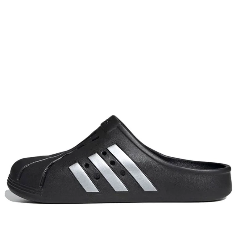 adidas Adilette Clog 'Black Silver' FY8969 - 1