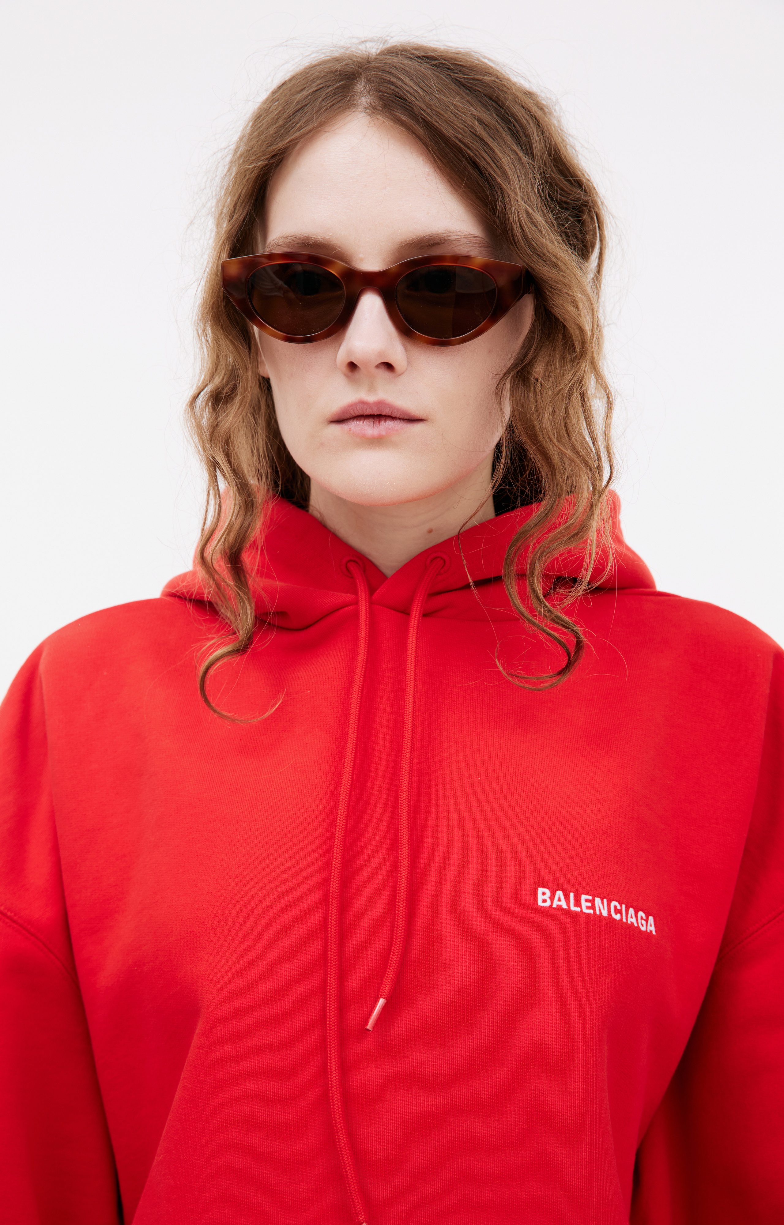 OVERSIZE LOGO HOODIE - 4