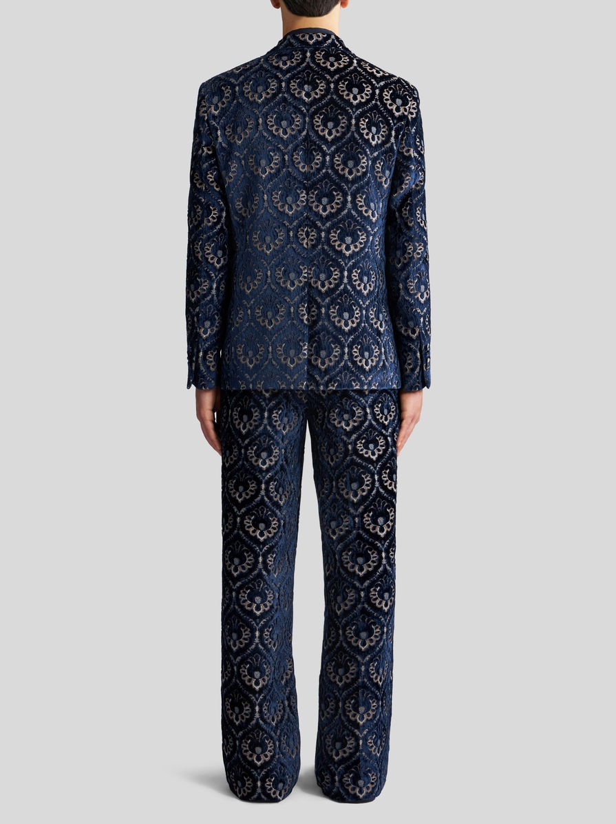 VELVET JACQUARD JACKET - 5