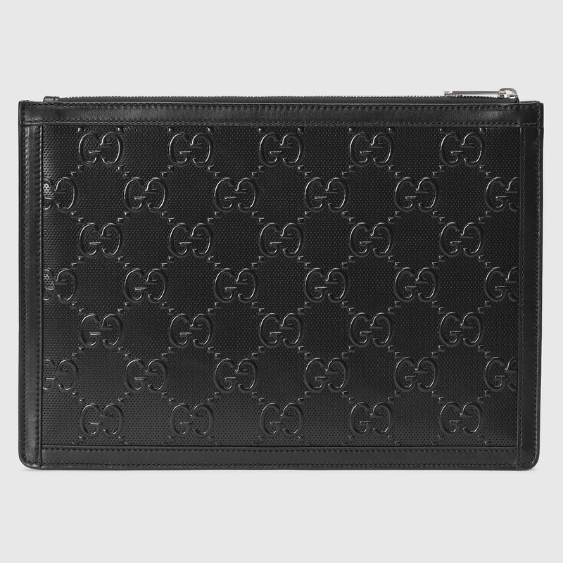 GG embossed pouch 3