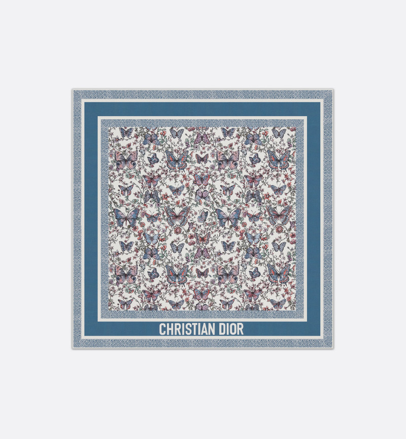 Toile de Jouy Papillon 70 Square Scarf 1