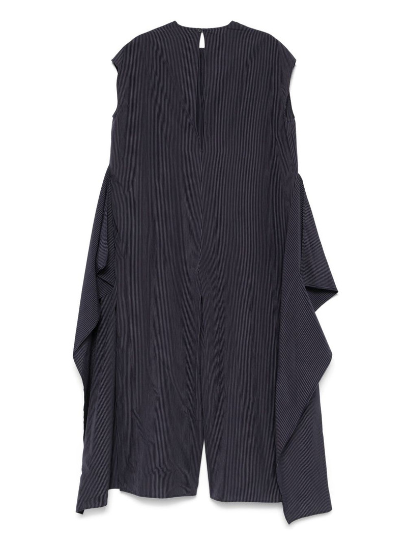 DUŠAN pinstriped jumpsuit outlook