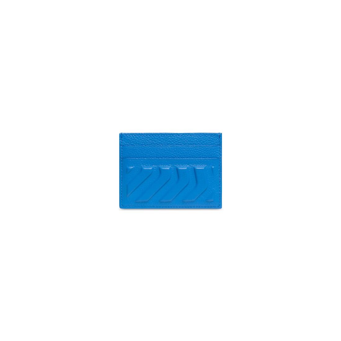 Men's Car Card Holder in Blue - 2