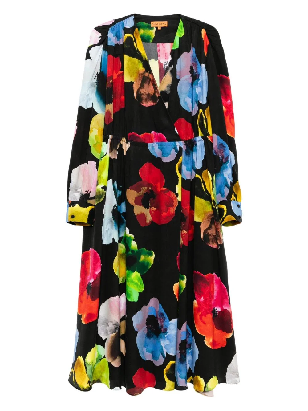 floral-print dress - 1
