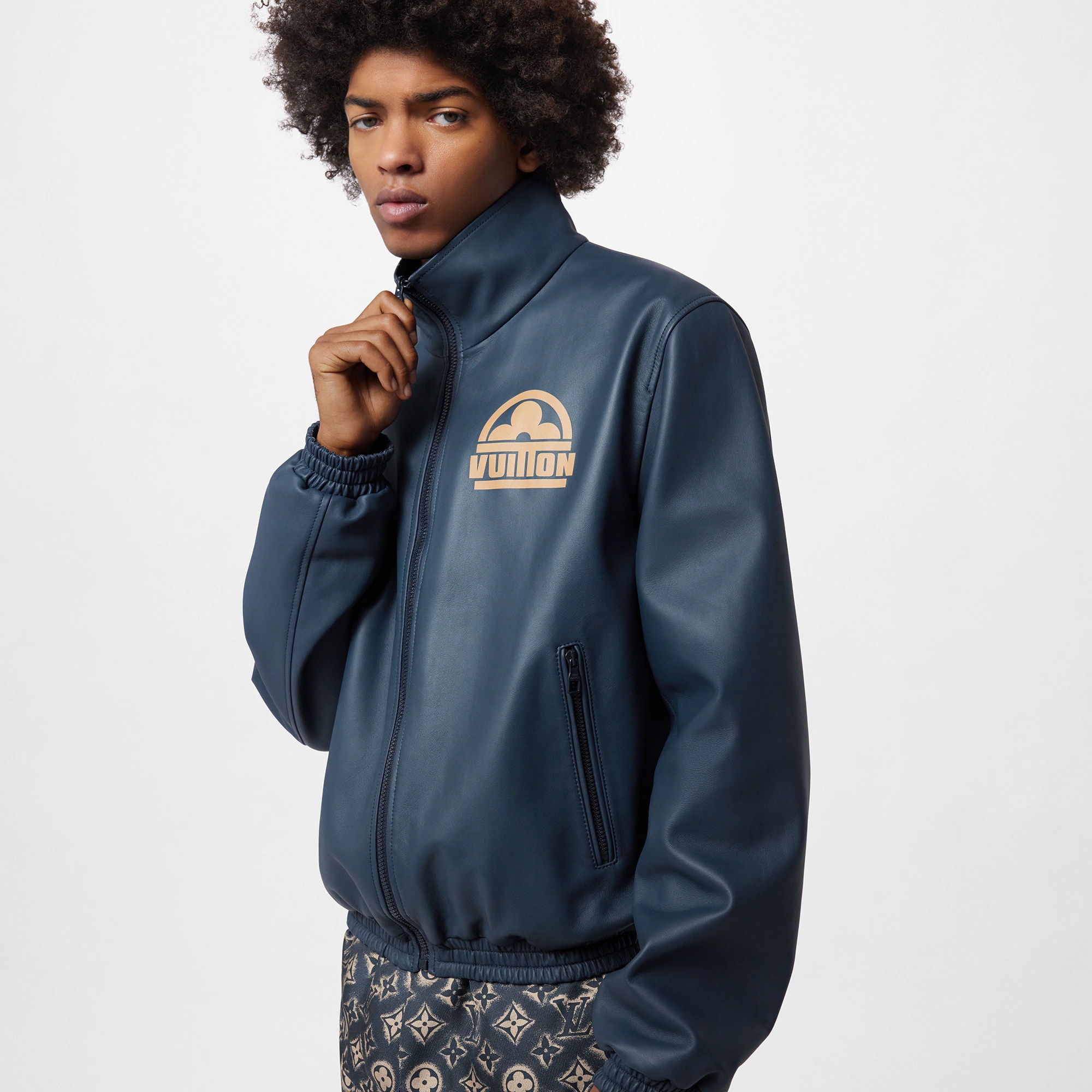 Monogram Reversible Leather Mix Blouson - 2