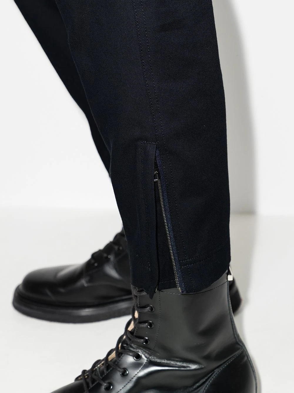 slim-fit tailored trousers - 4